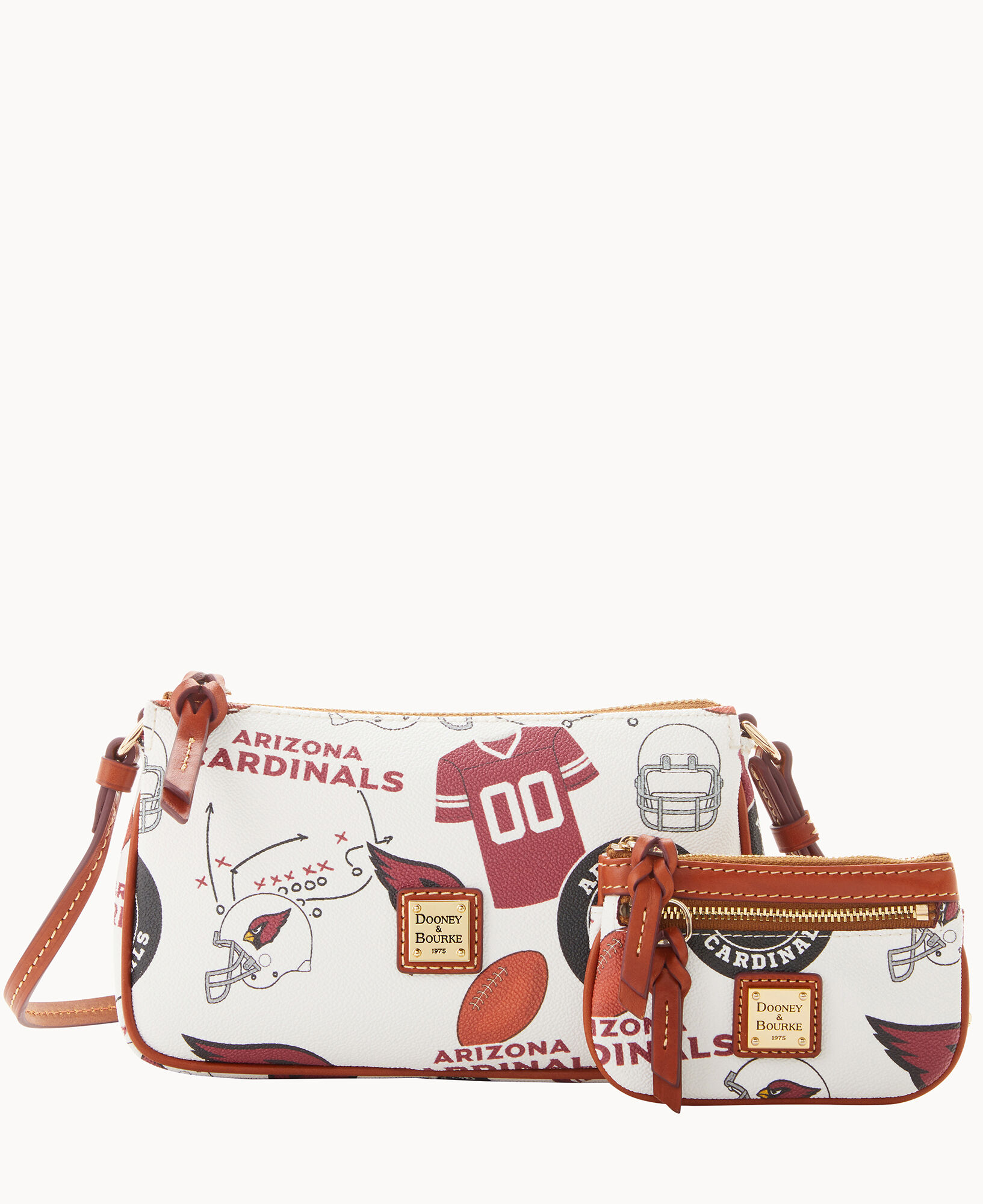 Dooney & Bourke Arizona Cardinals Small Zip Crossbody Bag