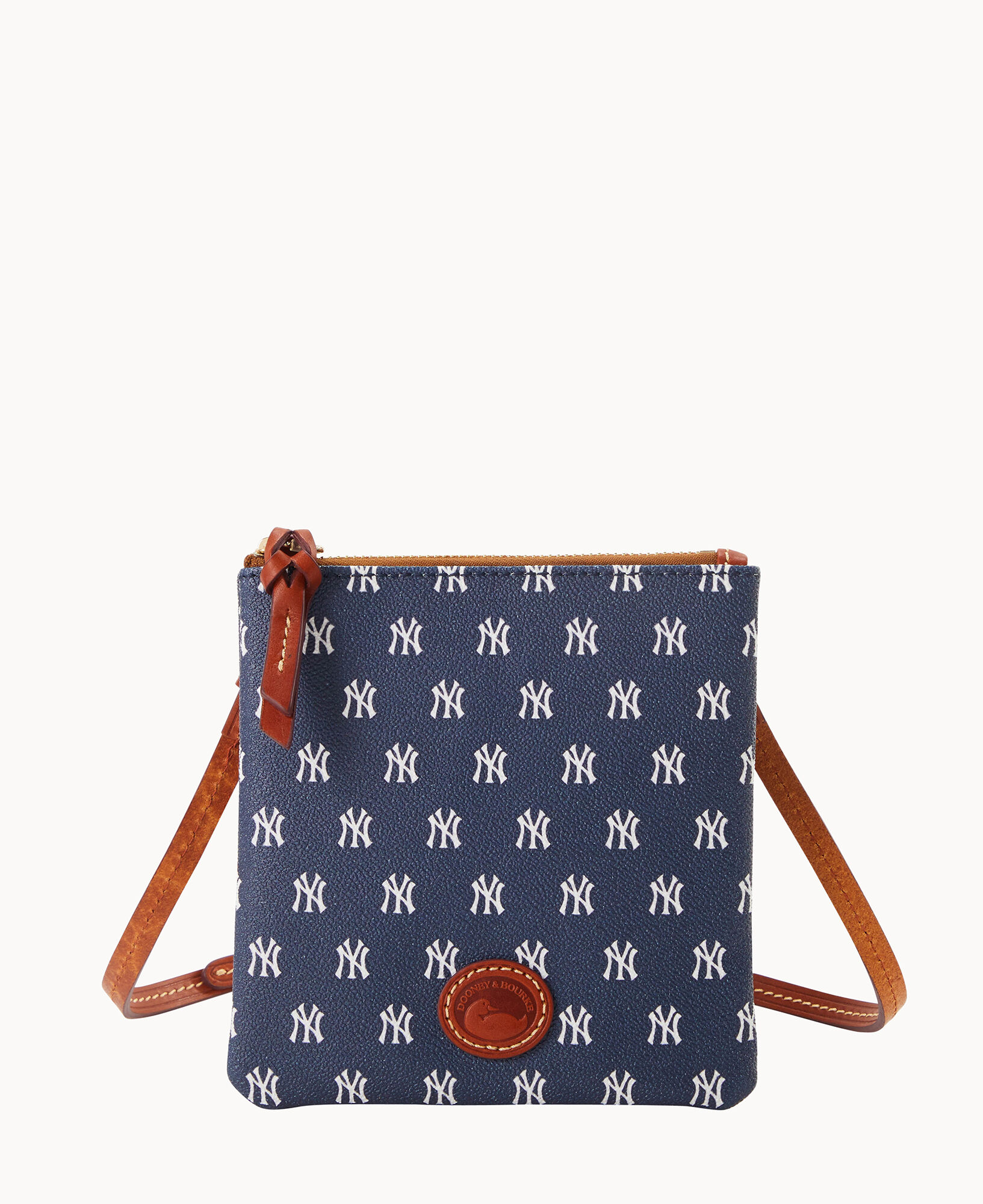 Dooney & Bourke New York Yankees Small North South Top Zip Crossbody