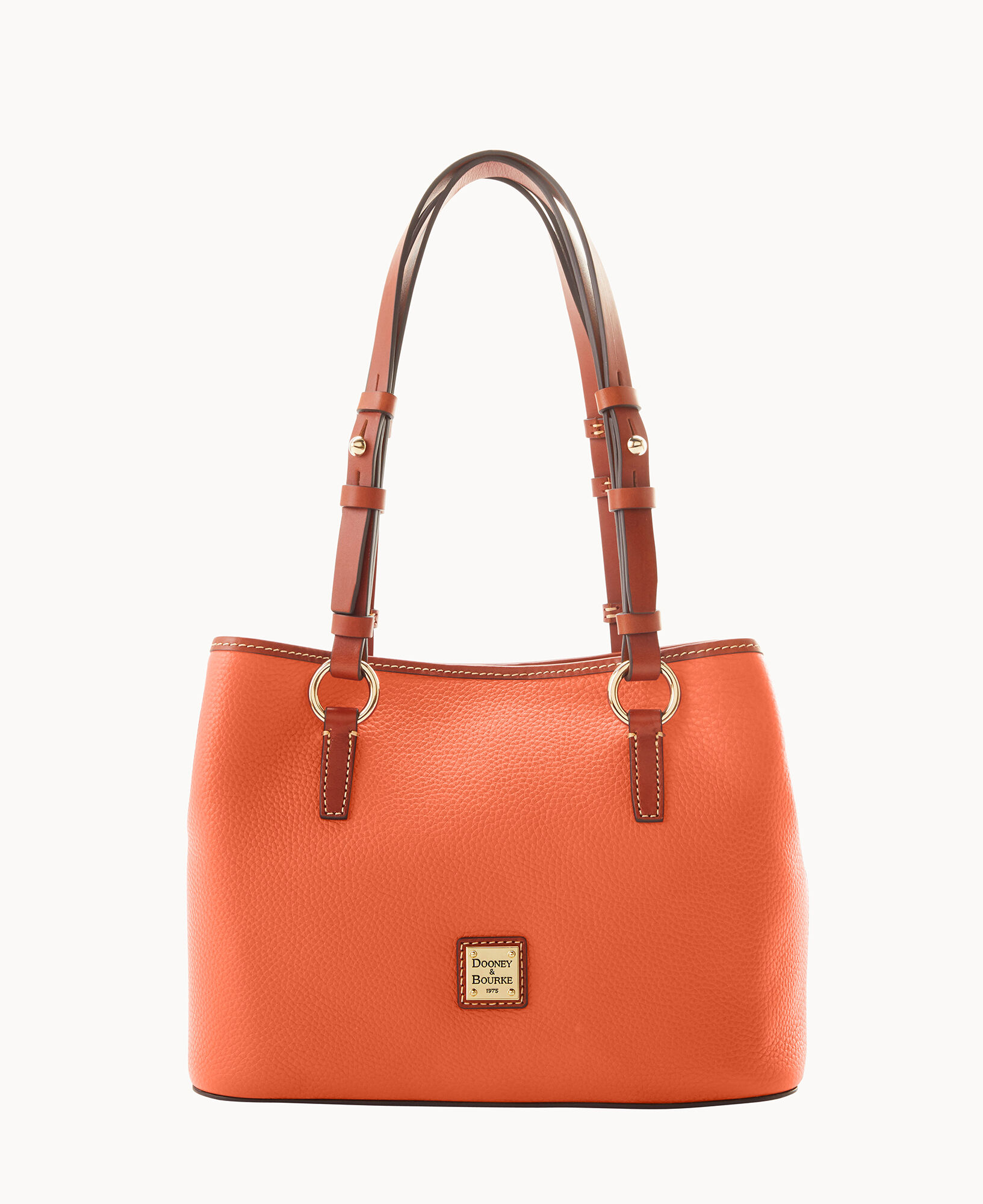 New Dooney & Bourke Pebble Leather shops Tote Caramel