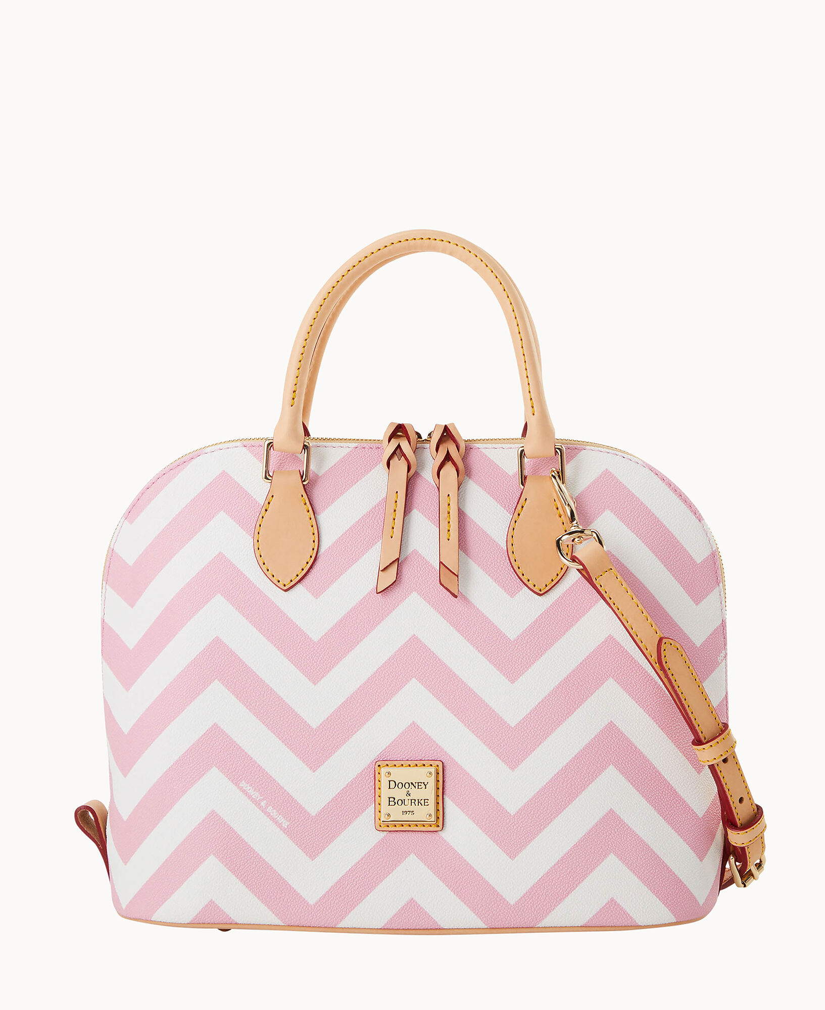 Dooney & Bourke Chevron Satchel hotsell