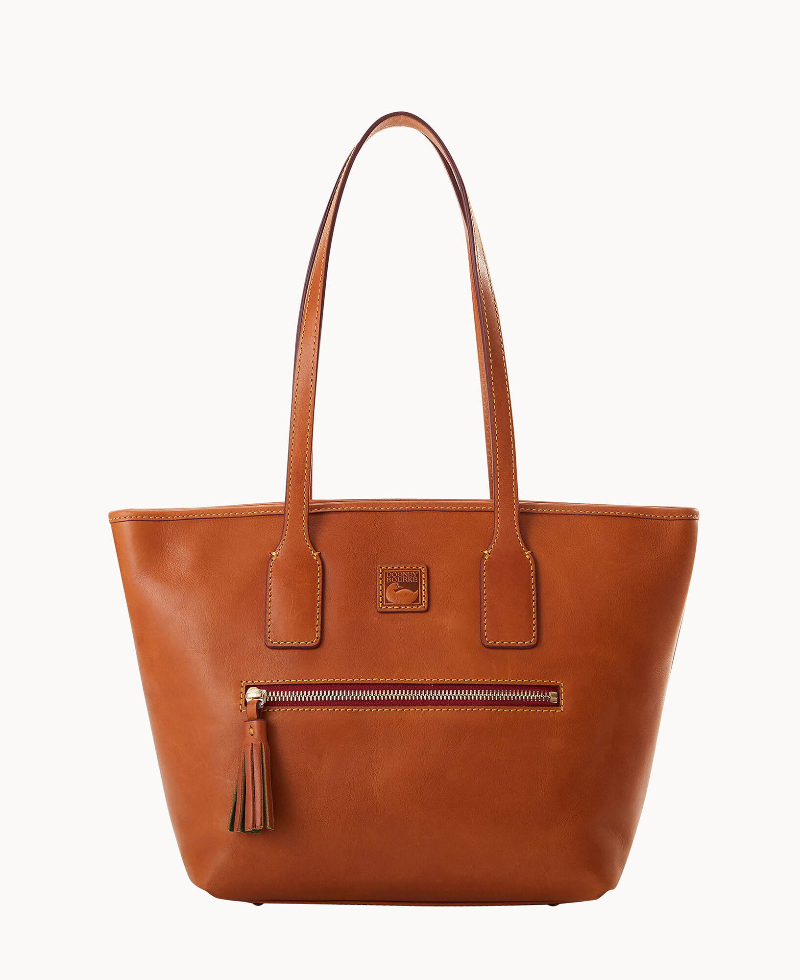 Mcm wandel large leather shopper best sale