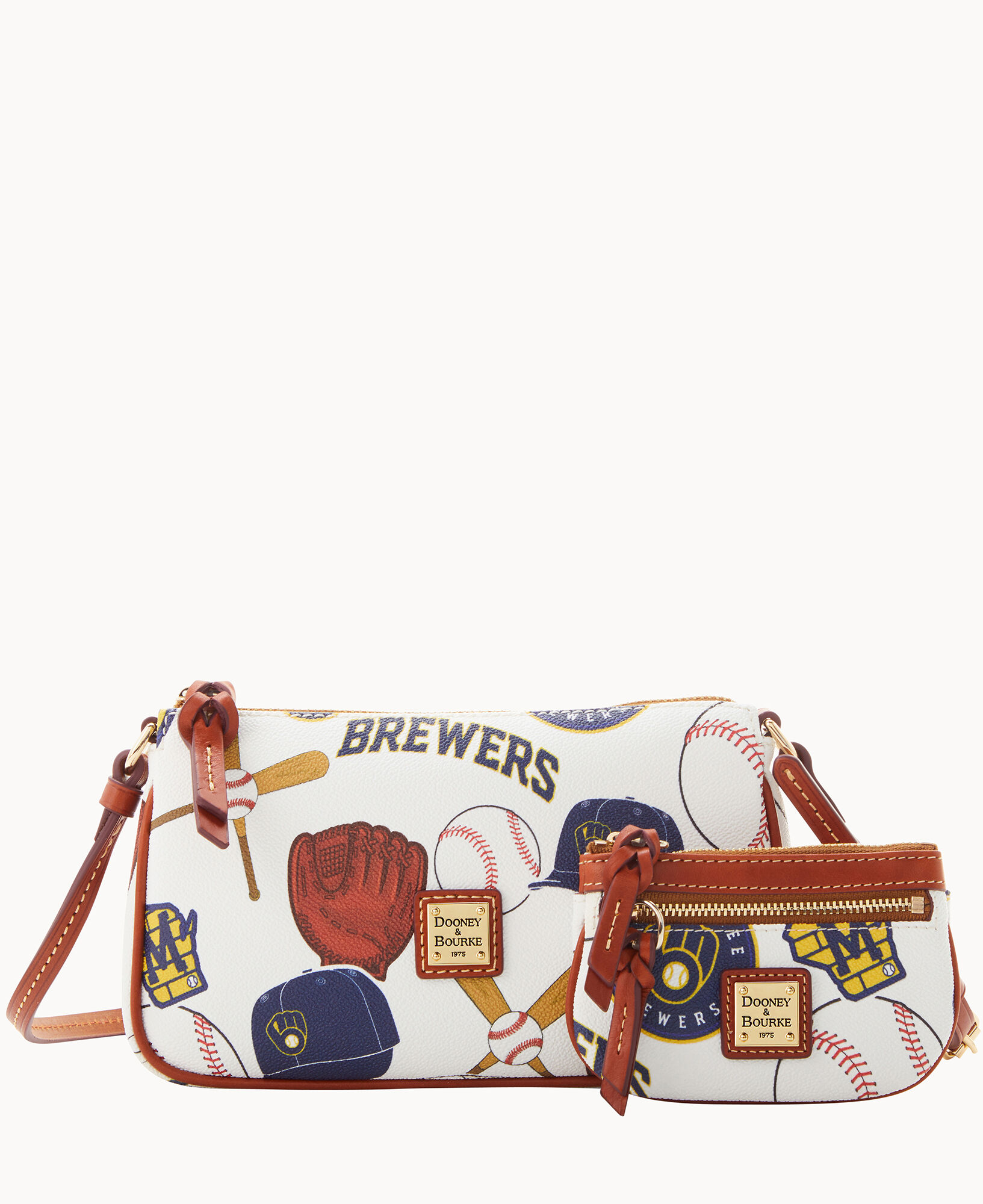 Dooney & Bourke MLB Los Angeles Dodgers Lexi Crossbody SM Coin Case Shoulder Bag