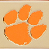 Collegiate Clemson Large Slim Wristlet