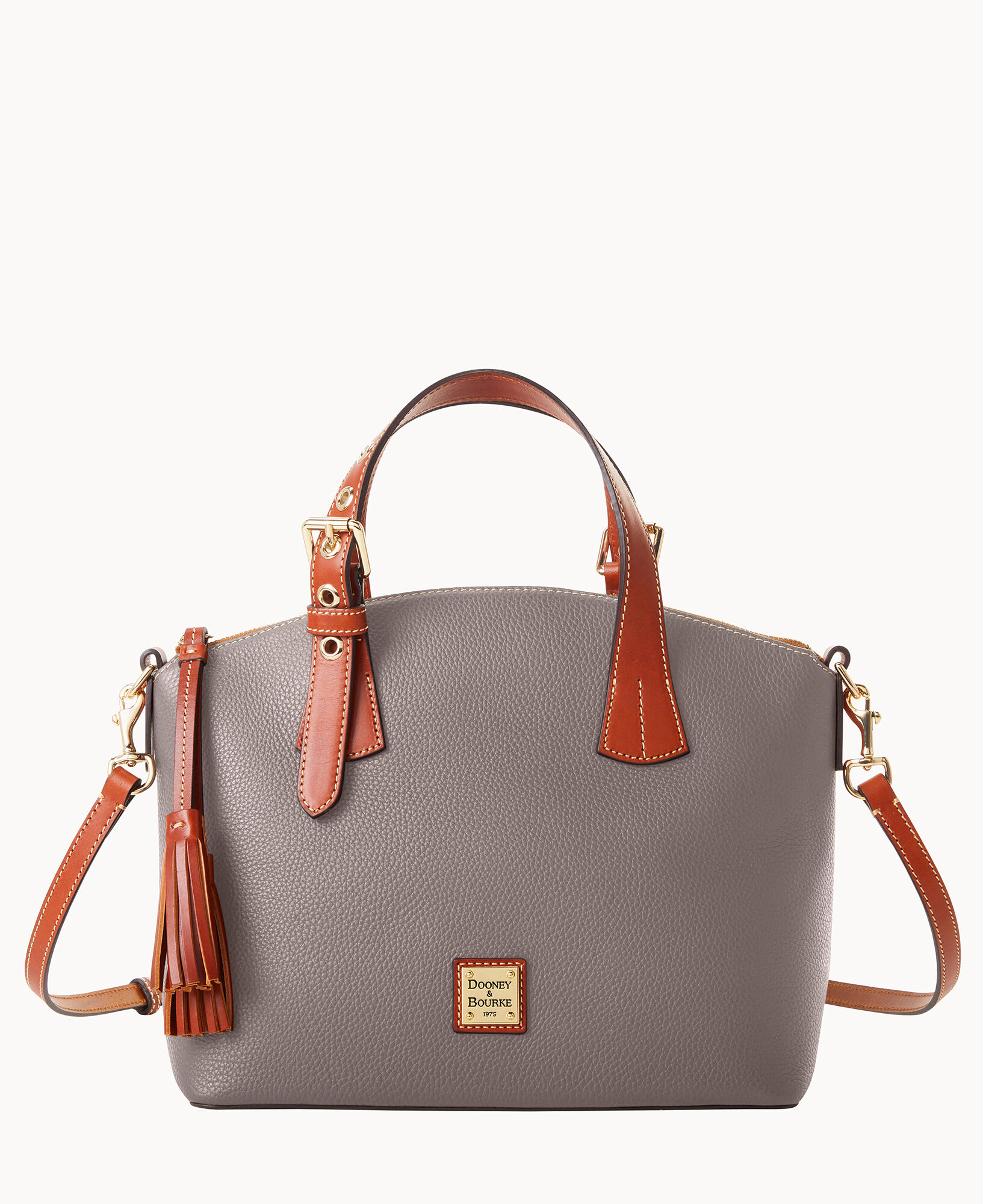 Dooney Bourke Pebble Grain Trina Satchel