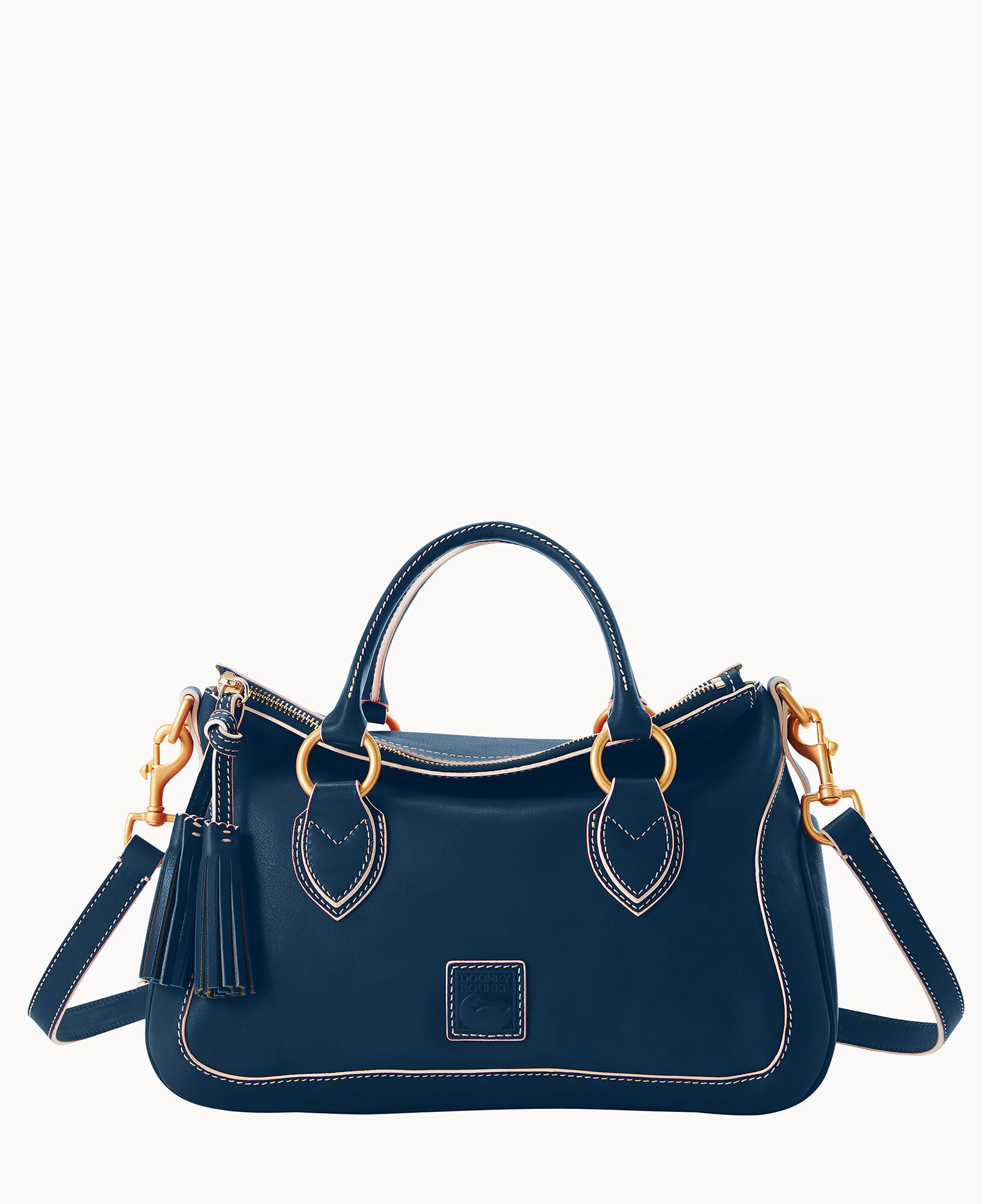 Dooney and bourke navy crossbody on sale