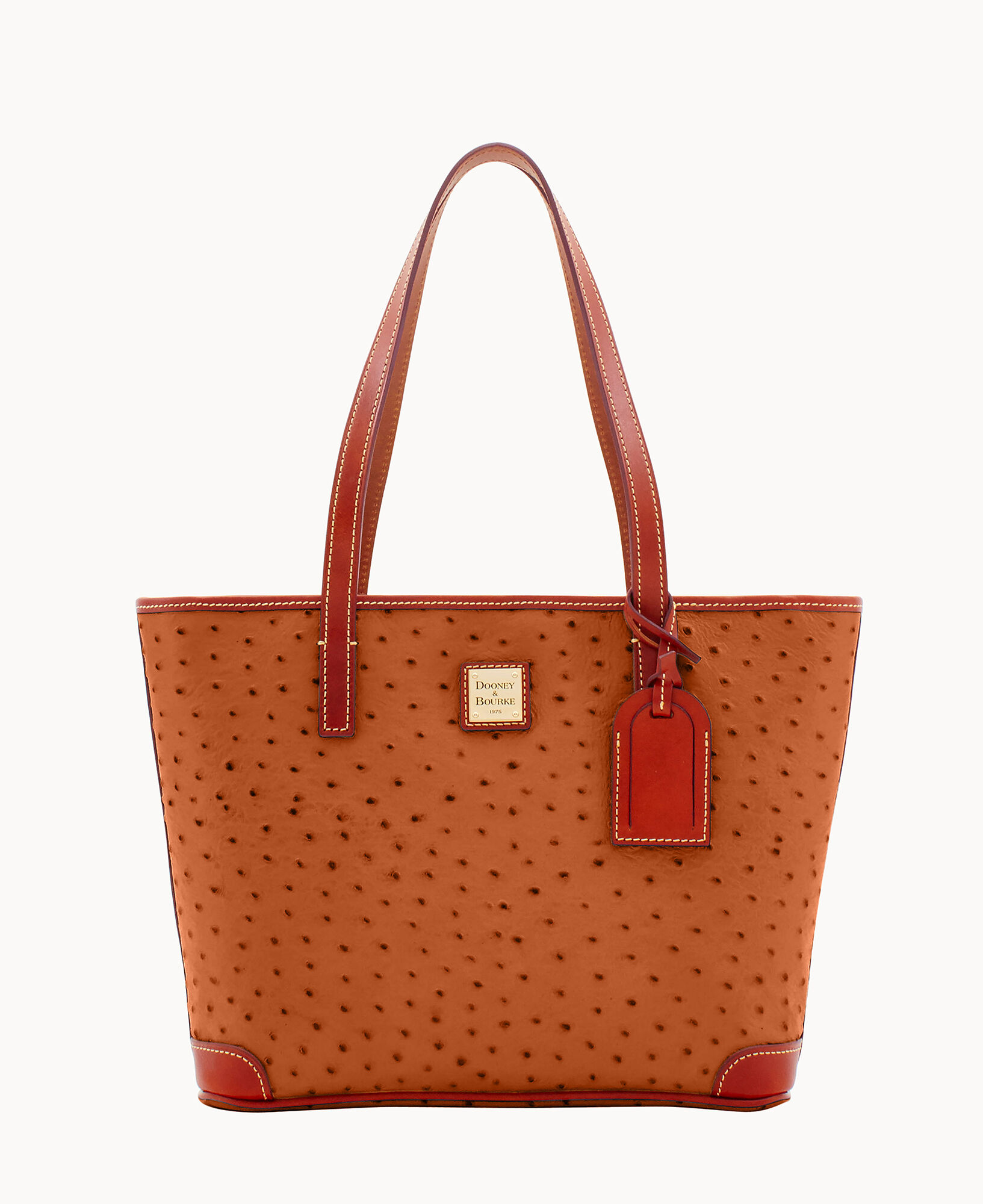 Dooney and Bourke Ostrich North-South Tote