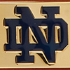 Collegiate University of Notre Dame Large Slim Wristlet