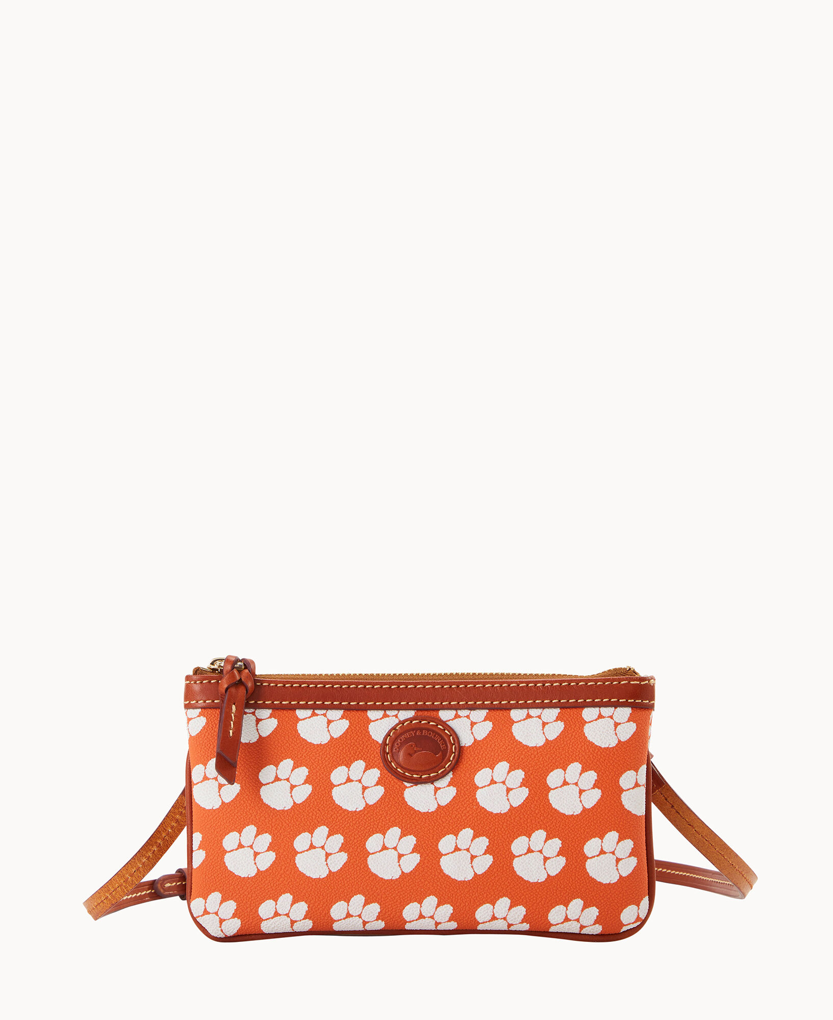 Dooney Bourke Collegiate Clemson Large Slim Crossbody