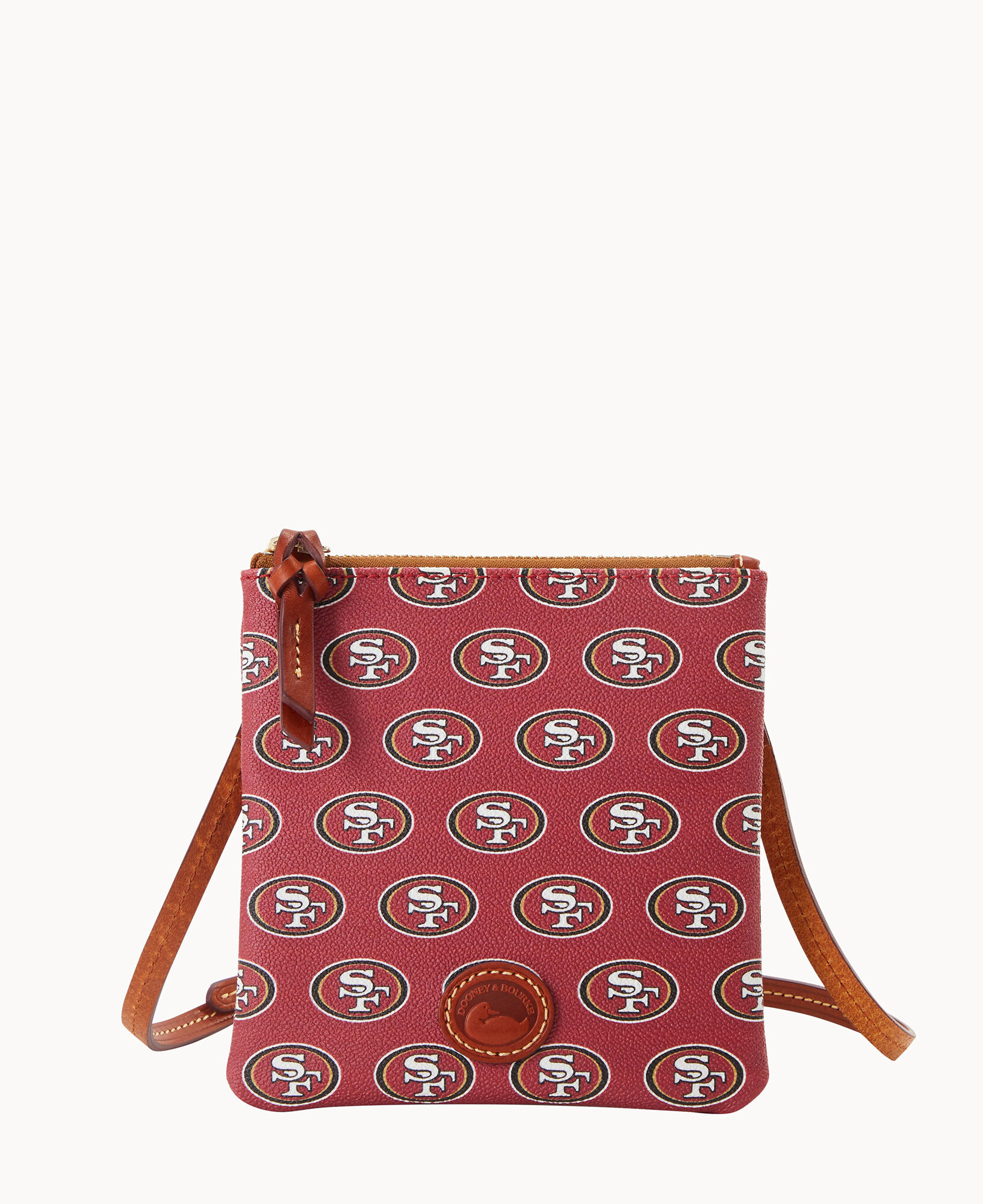 Dooney & Bourke NFL Cleveland Browns Small Zip Crossbody Shoulder Bag