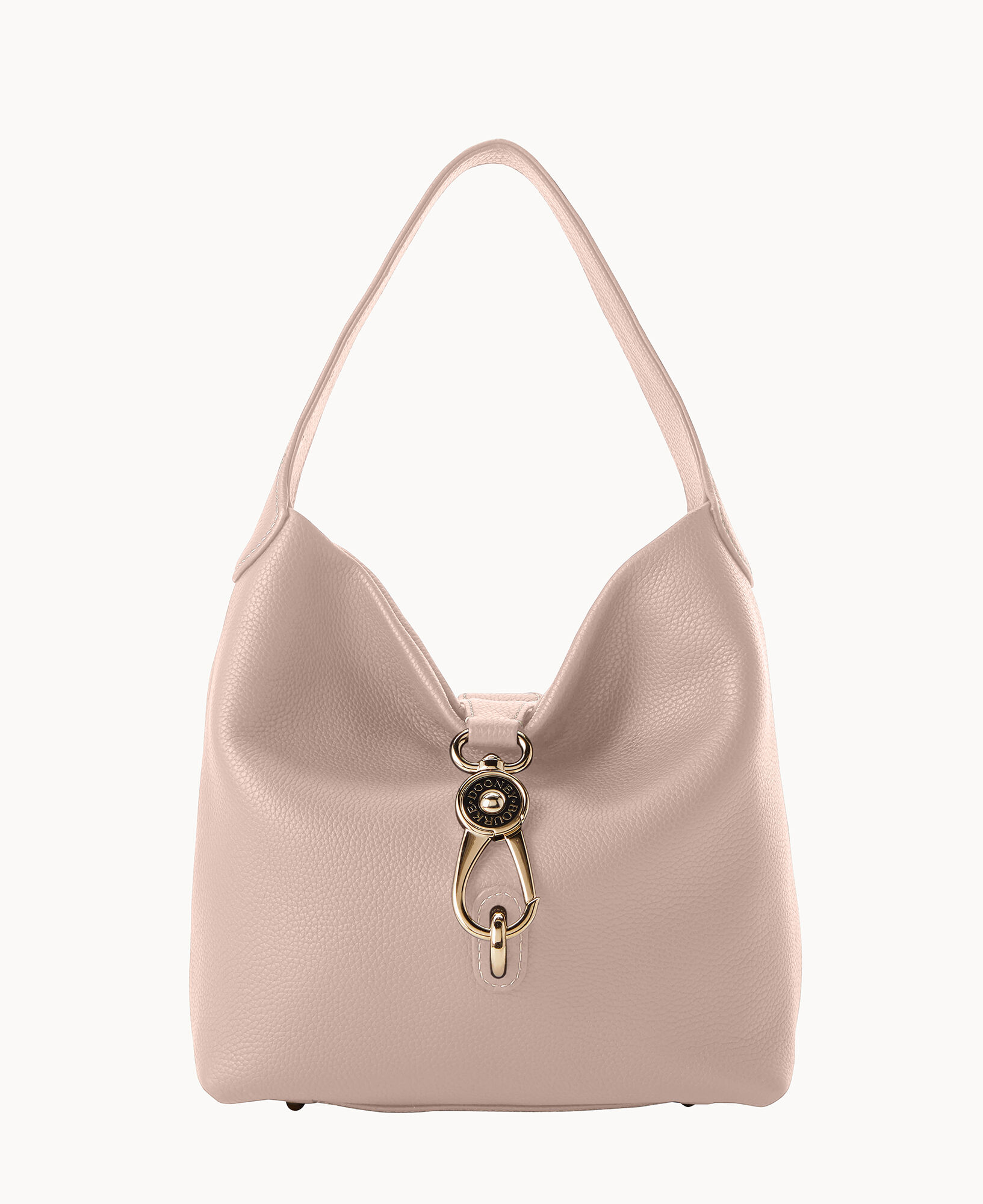 Dooney & Bourke Pebble Grain offers Logo Lock Sac hobo bag