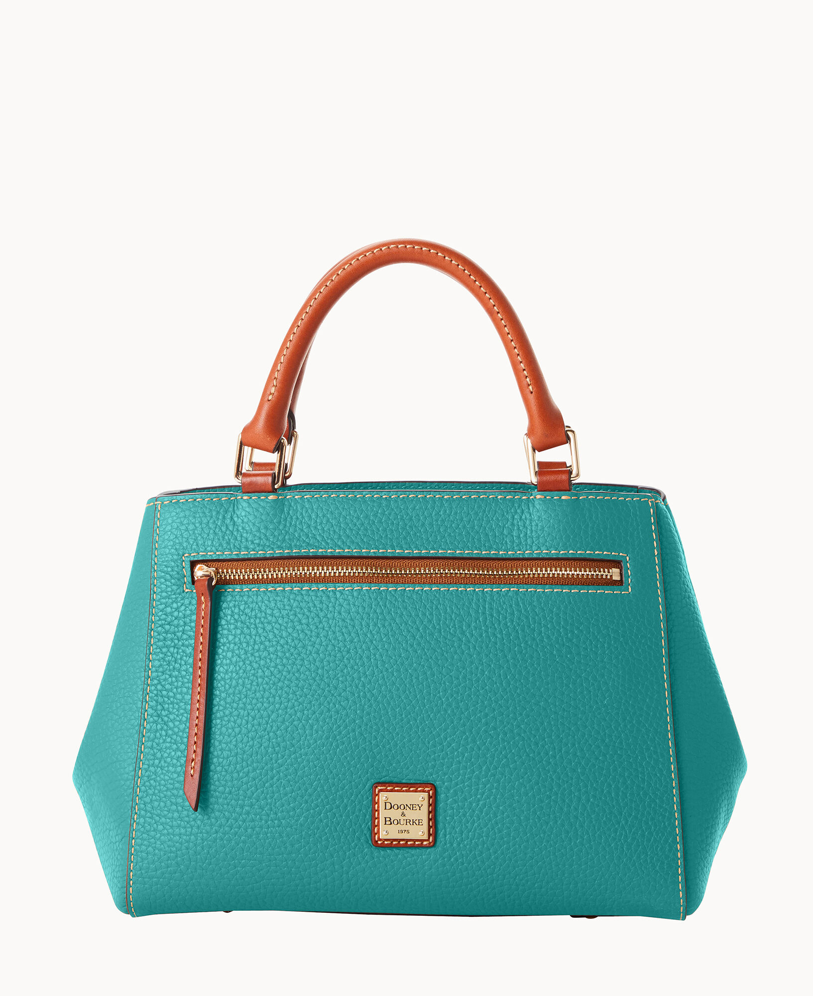 Dooney & Bourke Pebble Grain Small Zip Satchel