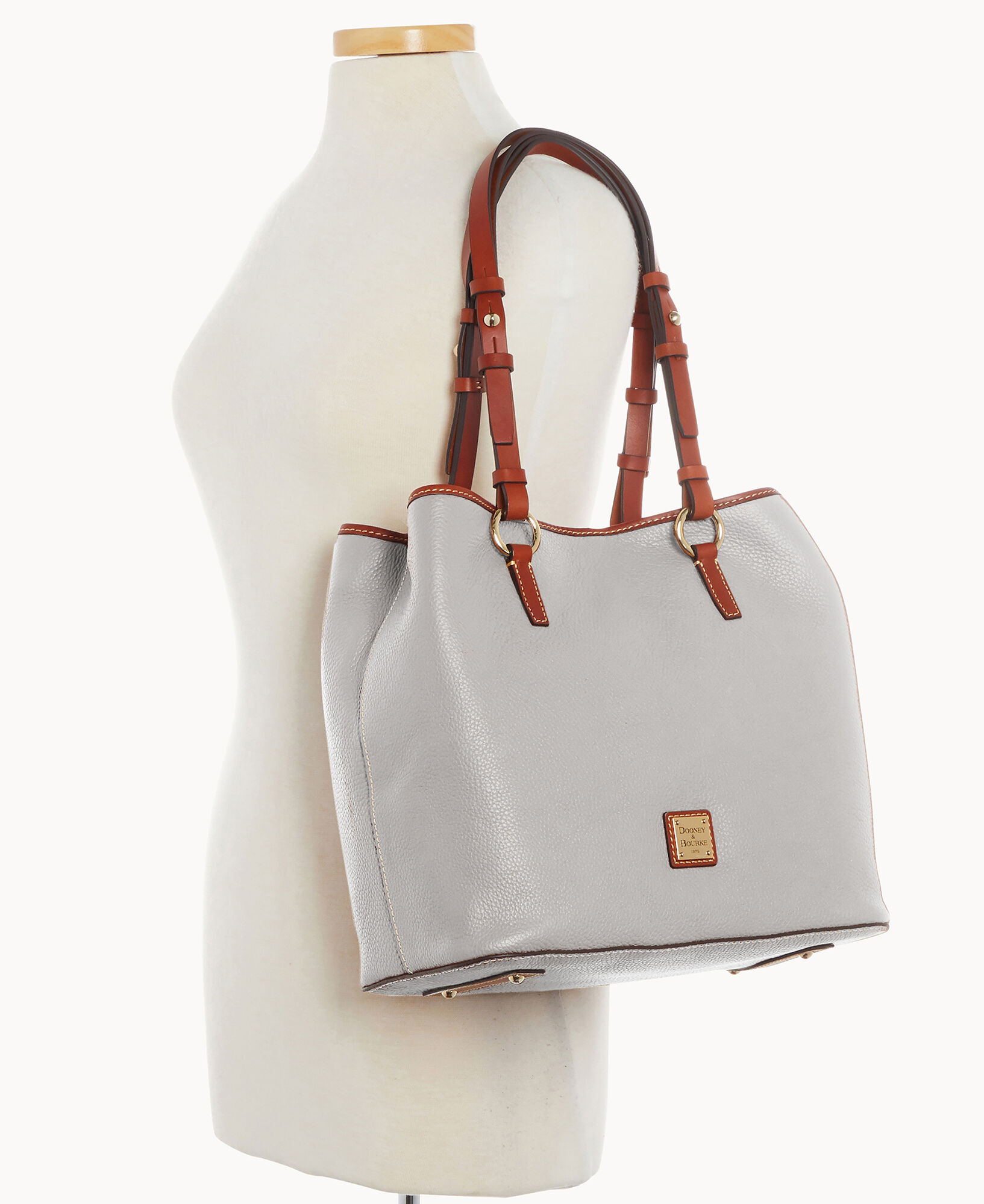 Dooney & Bourke Pebble Grain Briana with Pouch