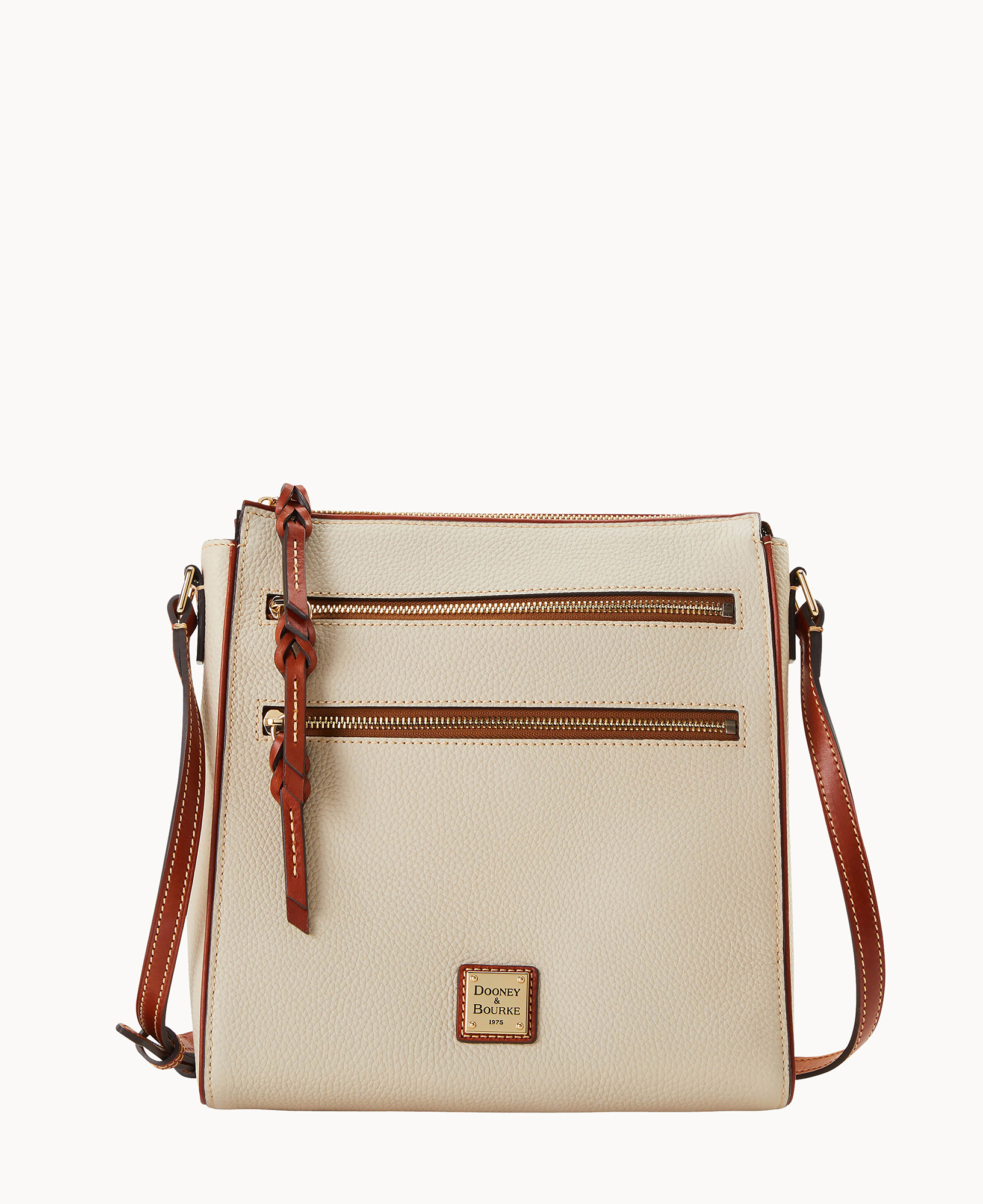 Dooney & Bourke Pebble outlets Grain Triple Zip