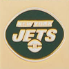 NFL Jets Large Slim Wristlet