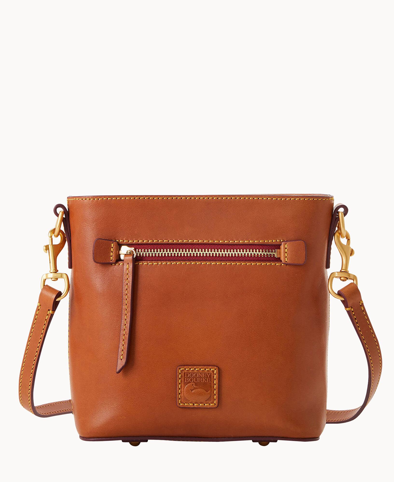 Saffiano Small Zip Crossbody