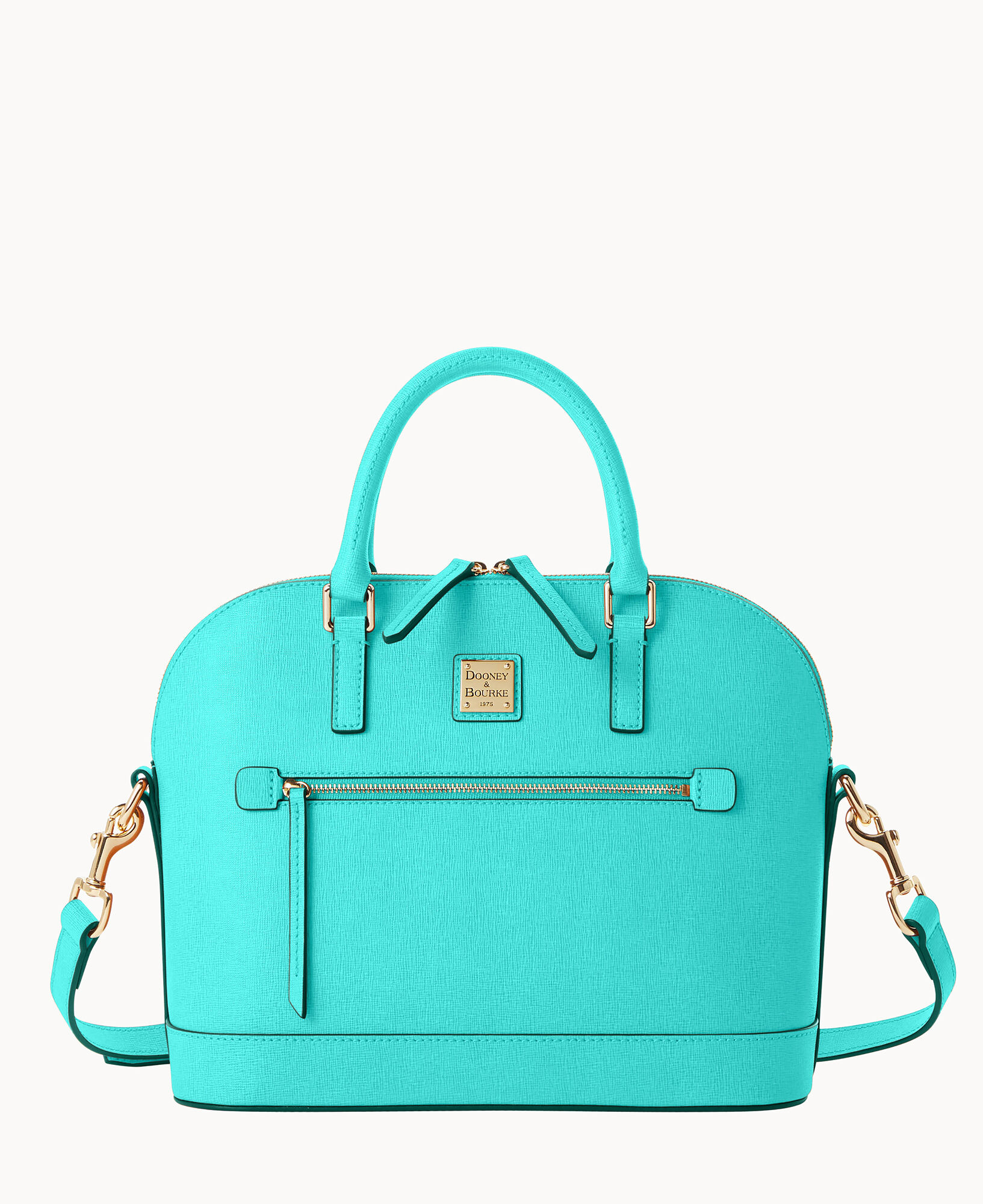 Camden saffiano domed online satchel