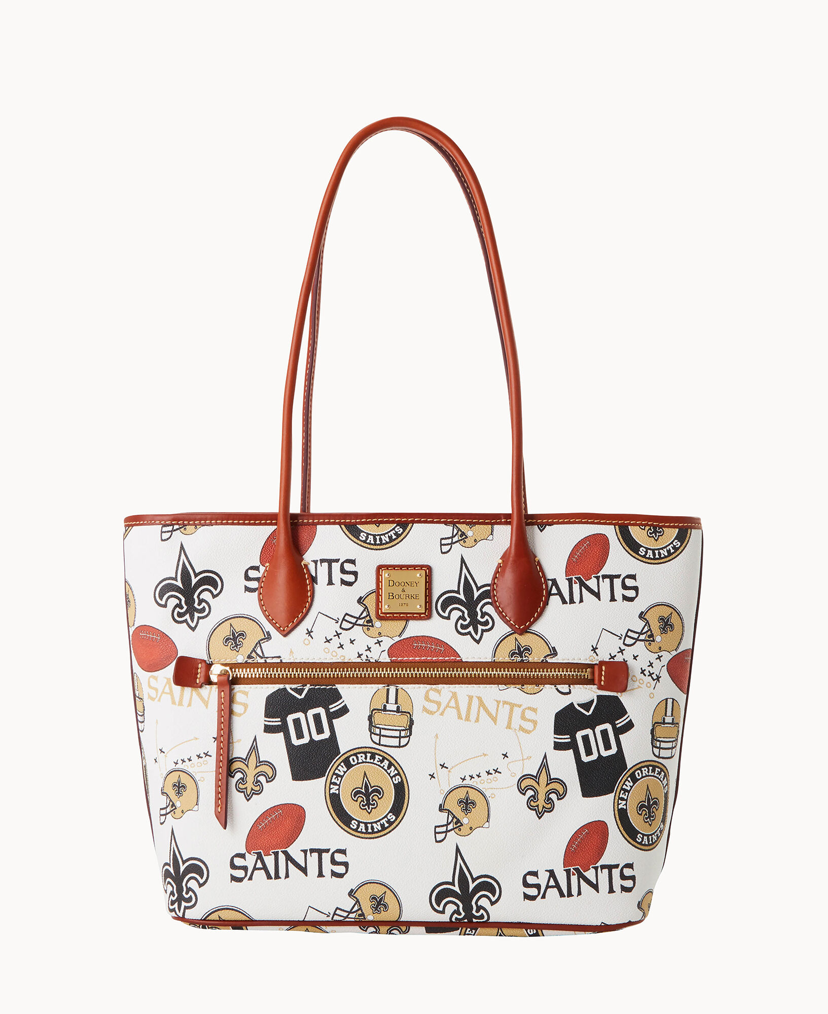 Dooney & Bourke NFL New Orleans Saints Large Sac Shoulder Bag