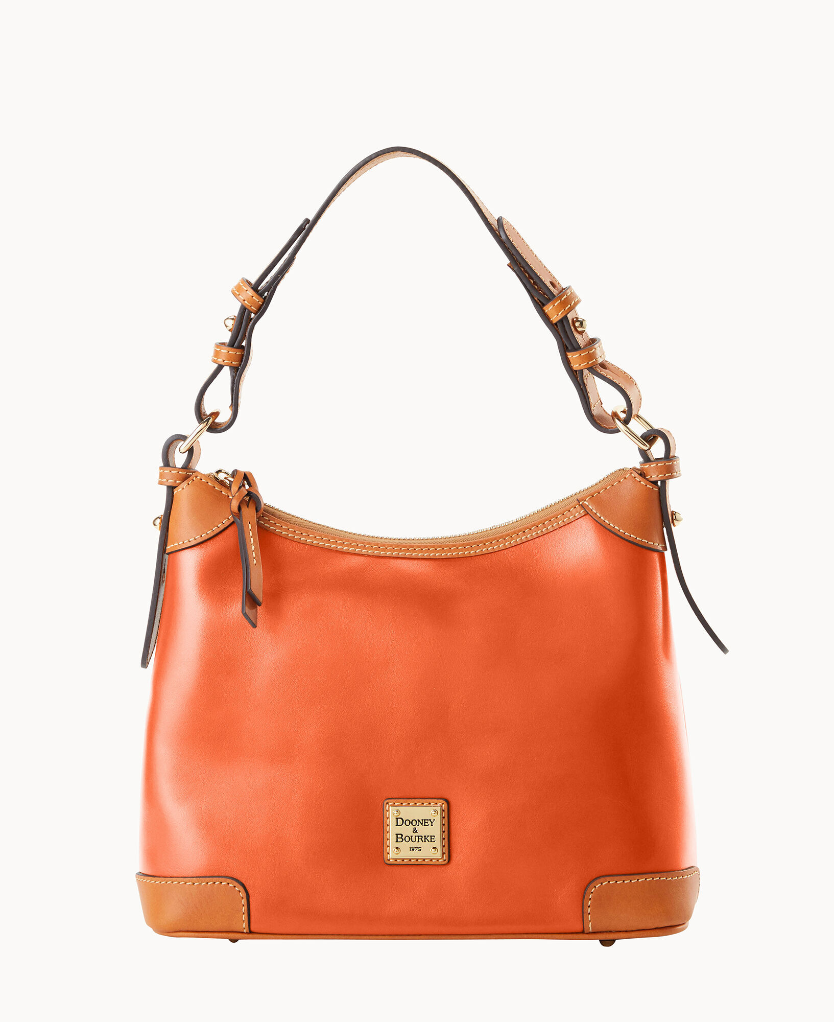 Authentic DooNeY & outlet Bourke orange hobo ba