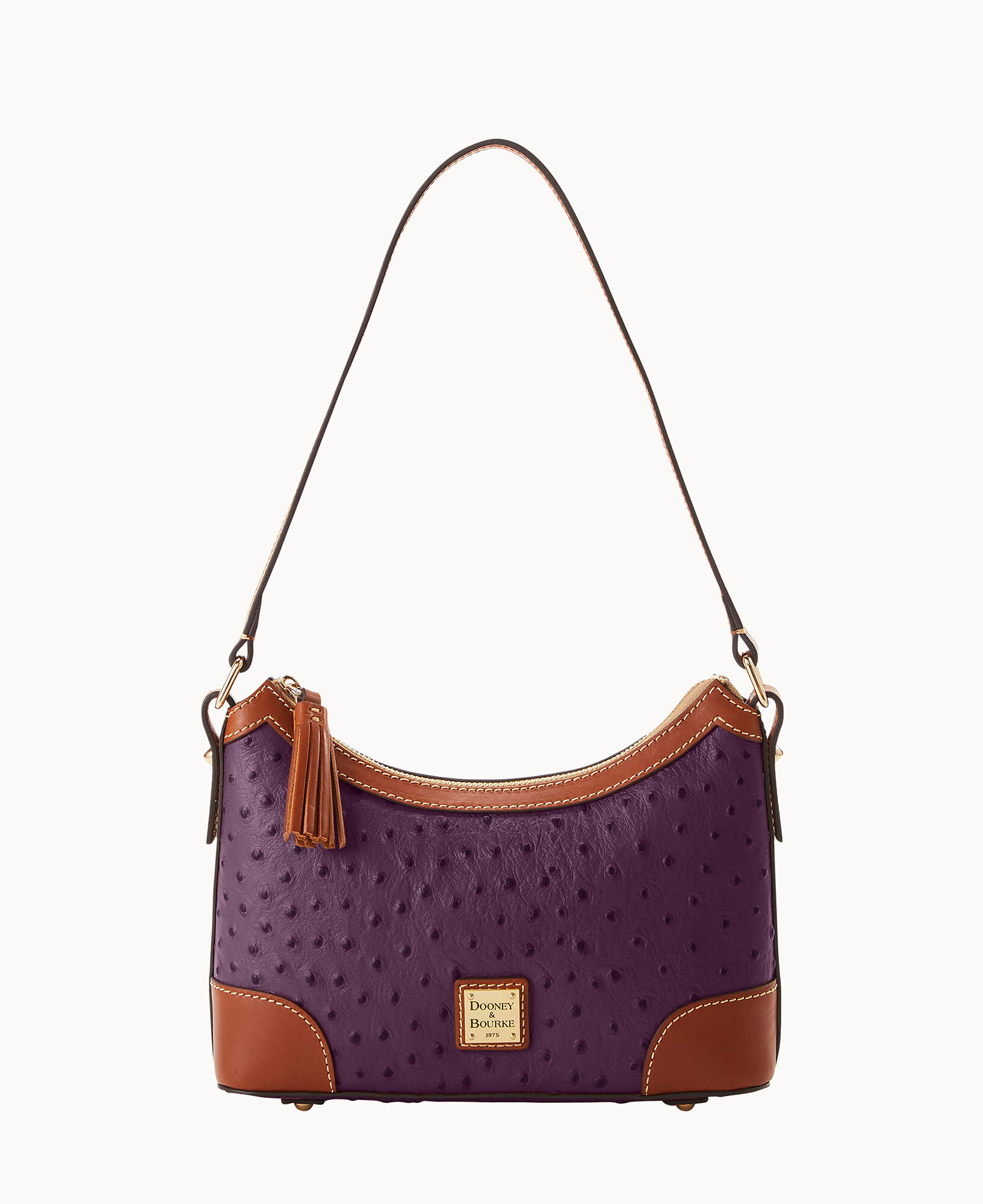 Dooney Bourke Ostrich Shoulder Bag