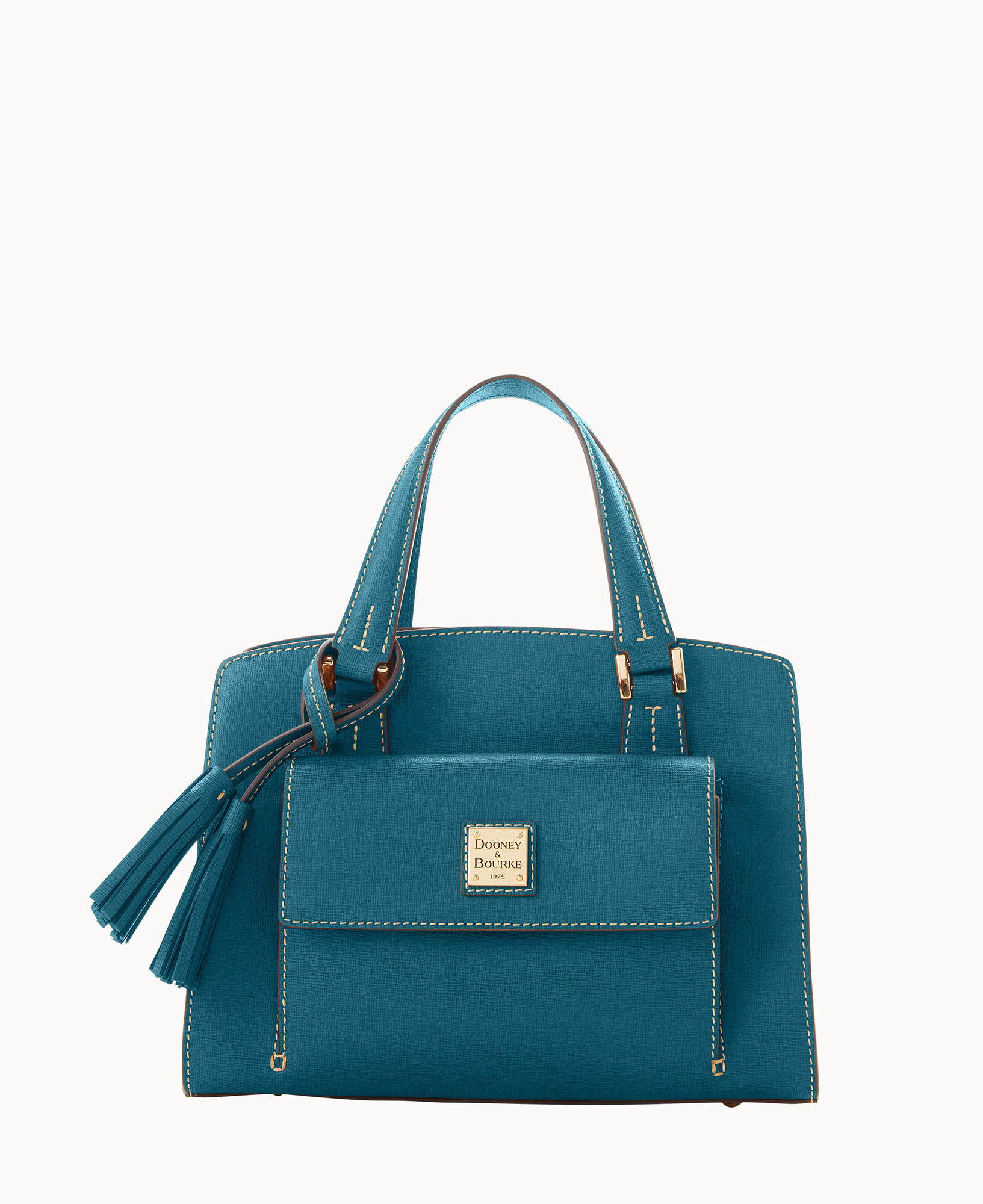 Dooney & Bourke Marine Blue 💙 Saffiano Leather Sydney Satchel