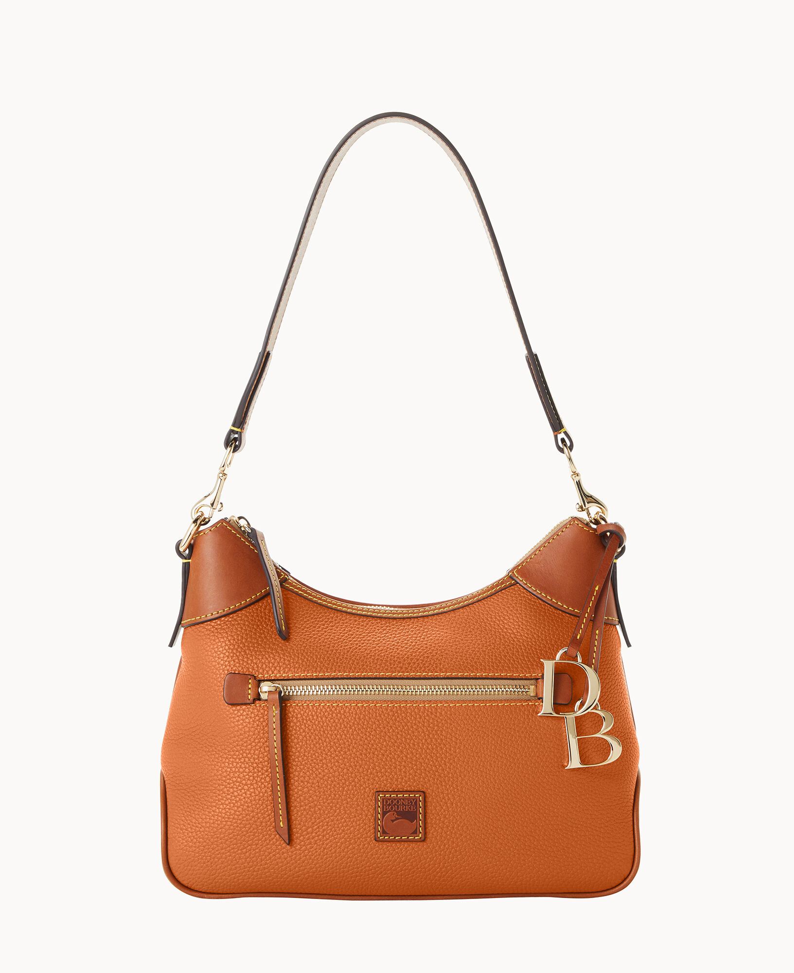 Dooney & Bourke Signature Collins Shoulder Bag in Brown