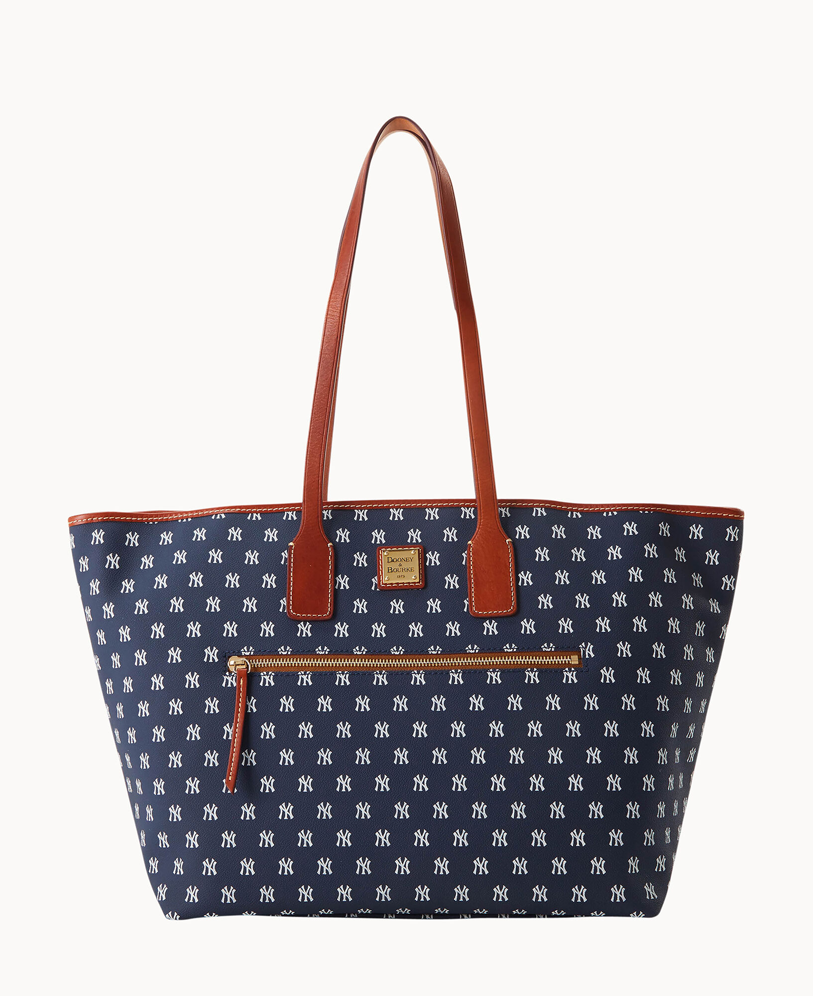 Dooney hotsell & Bourke Monogram Tote in Wine