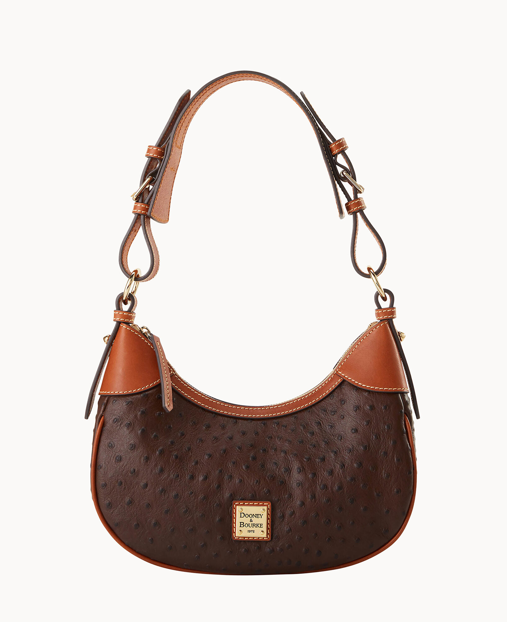 ❤️Dooney & Bourke Hobo offers Bag Tan Ostrich