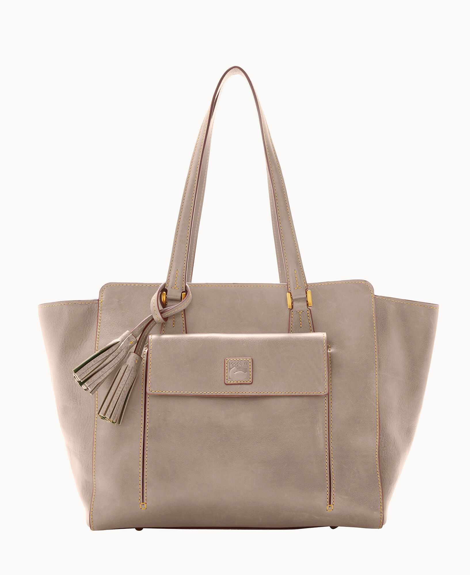 Dooney Bourke Archives 1997 Suede Large Tote ,Olive