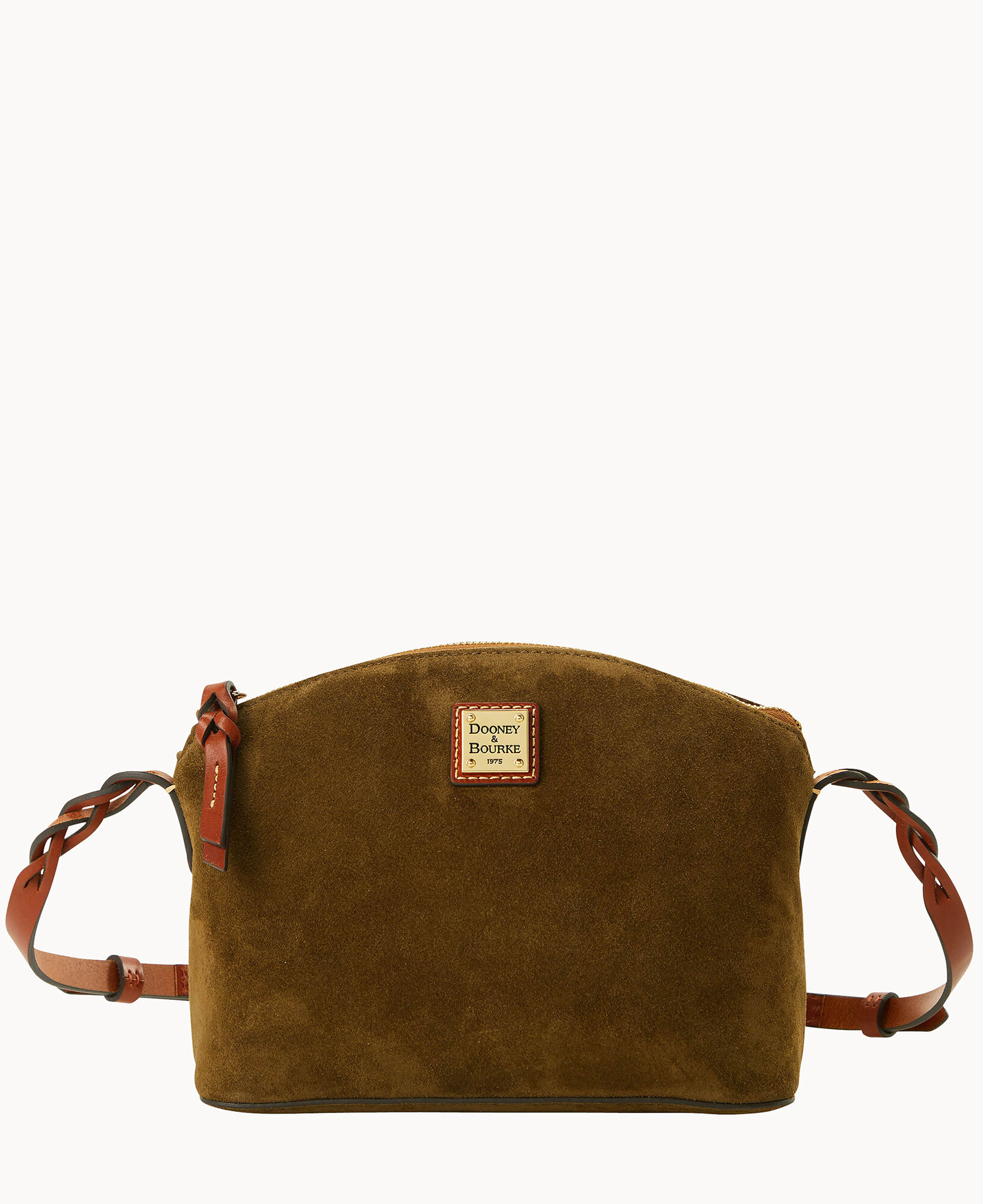 Dooney Bourke Suede Penny Crossbody