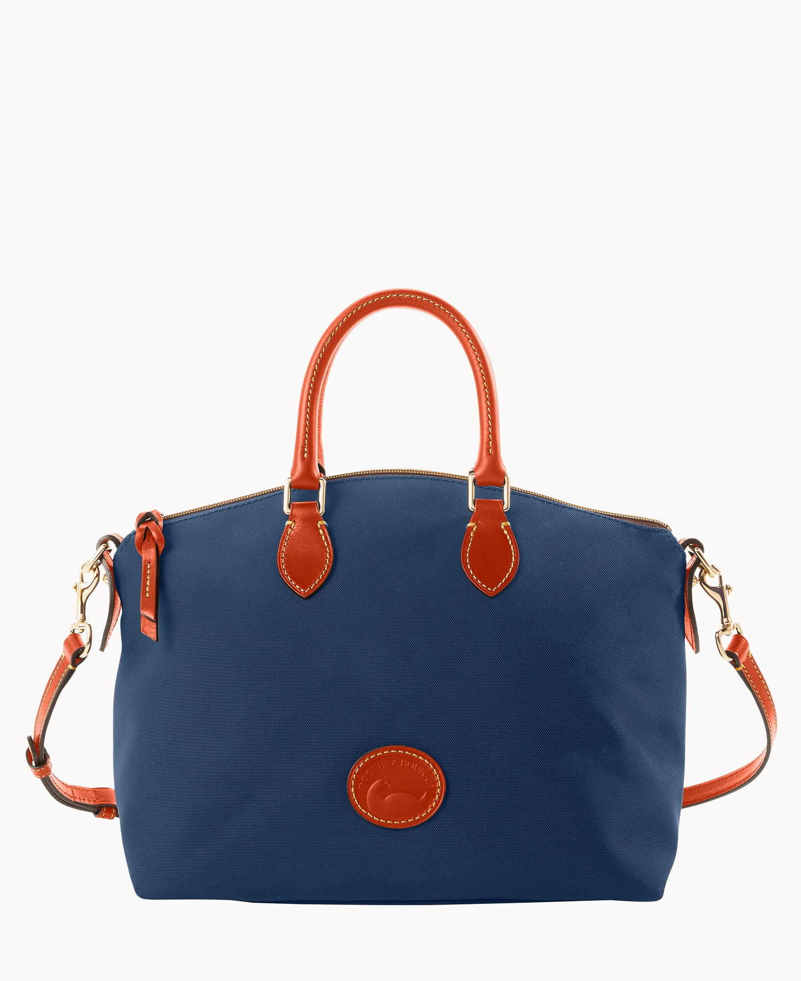 Dooney & bourke best sale nylon large pocket satchel