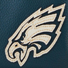 NFL Eagles Double Zip Wristlet