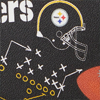 NFL Steelers Large Zip Around Wristlet