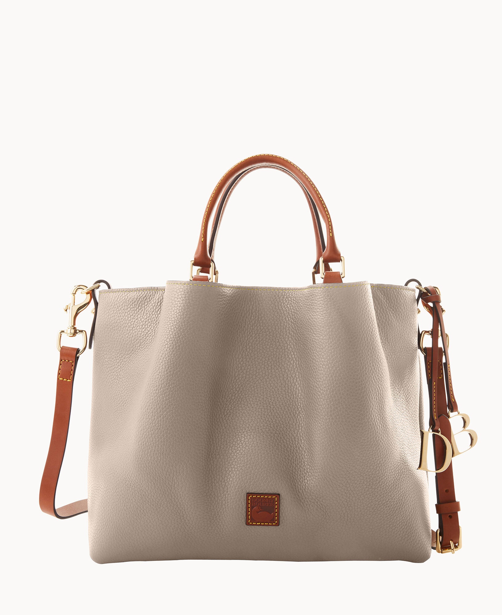 Dooney & Bourke Handbag, Pebble Grain Large Barlow Satchel