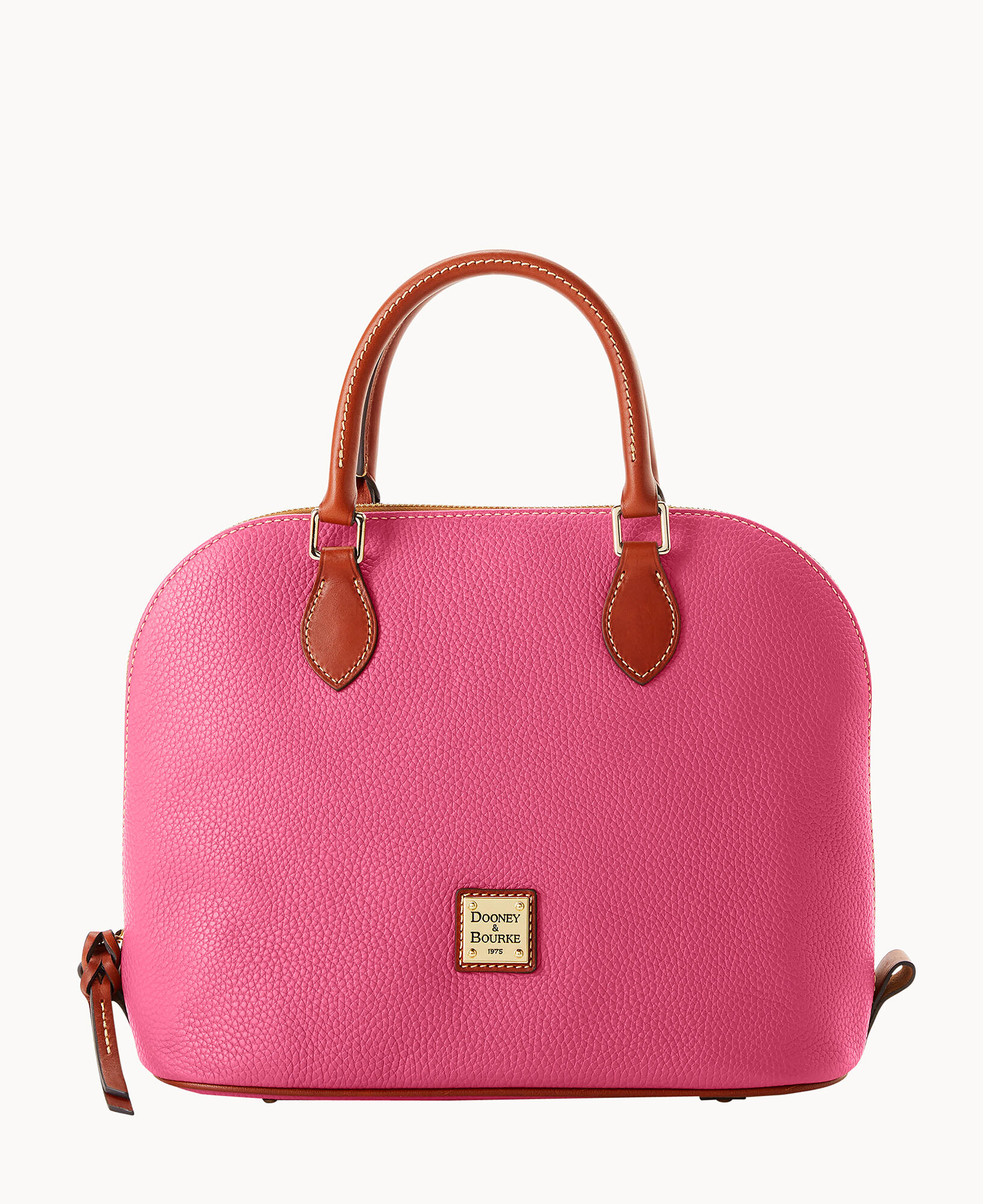 Dooney Bourke Pebble Grain Domed Satchel