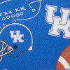 Collegiate University of Kentucky Top Zip Crossbody