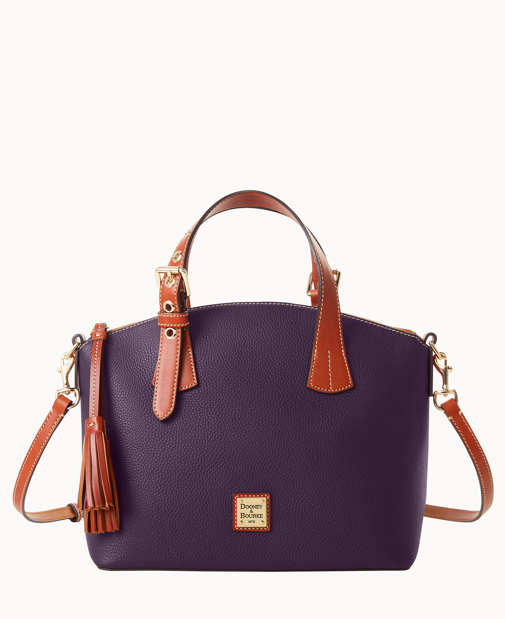 Dooney Bourke Pebble Grain Trina Satchel