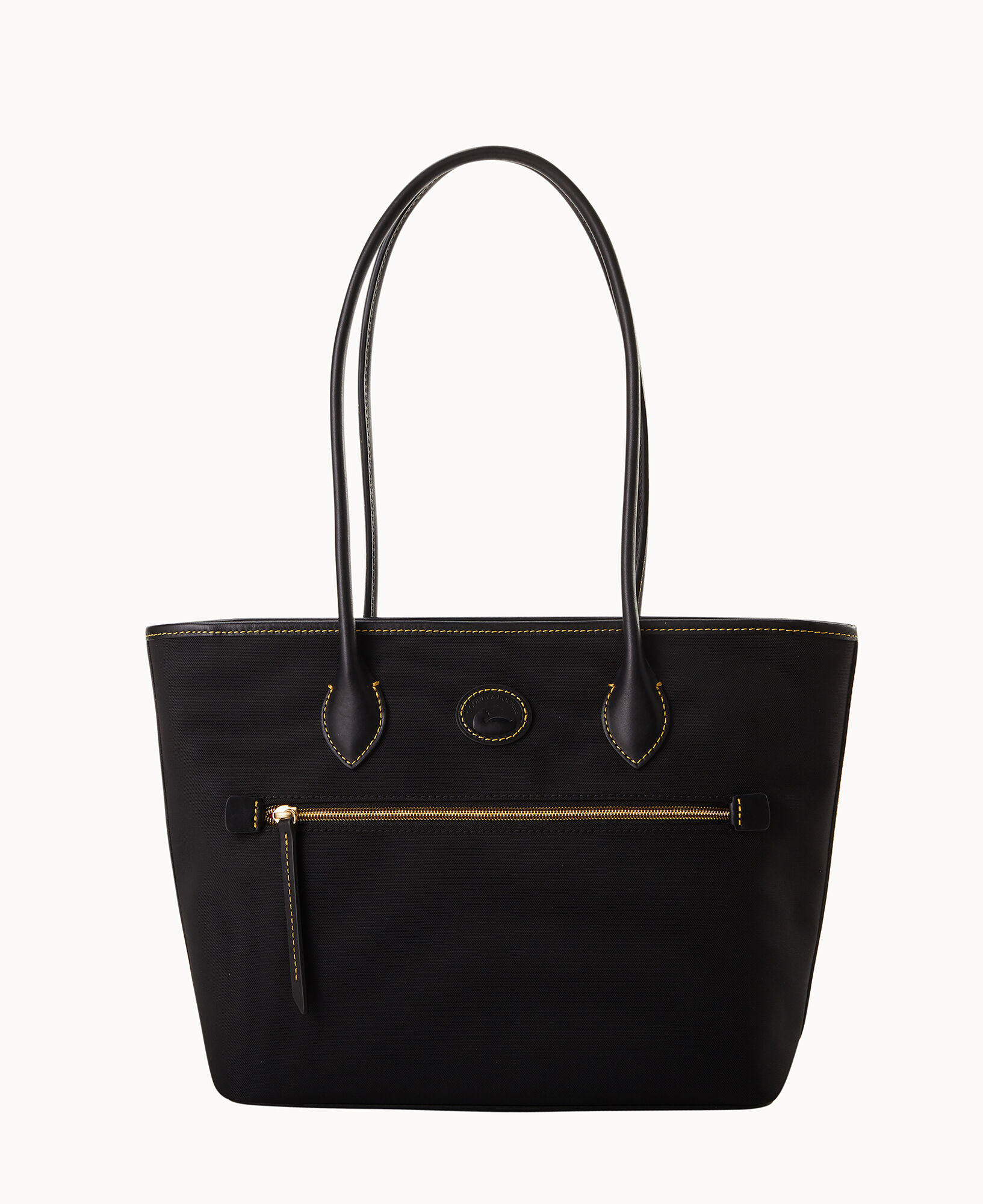 Dooney & Bourke black nylon shopper tote bag buy