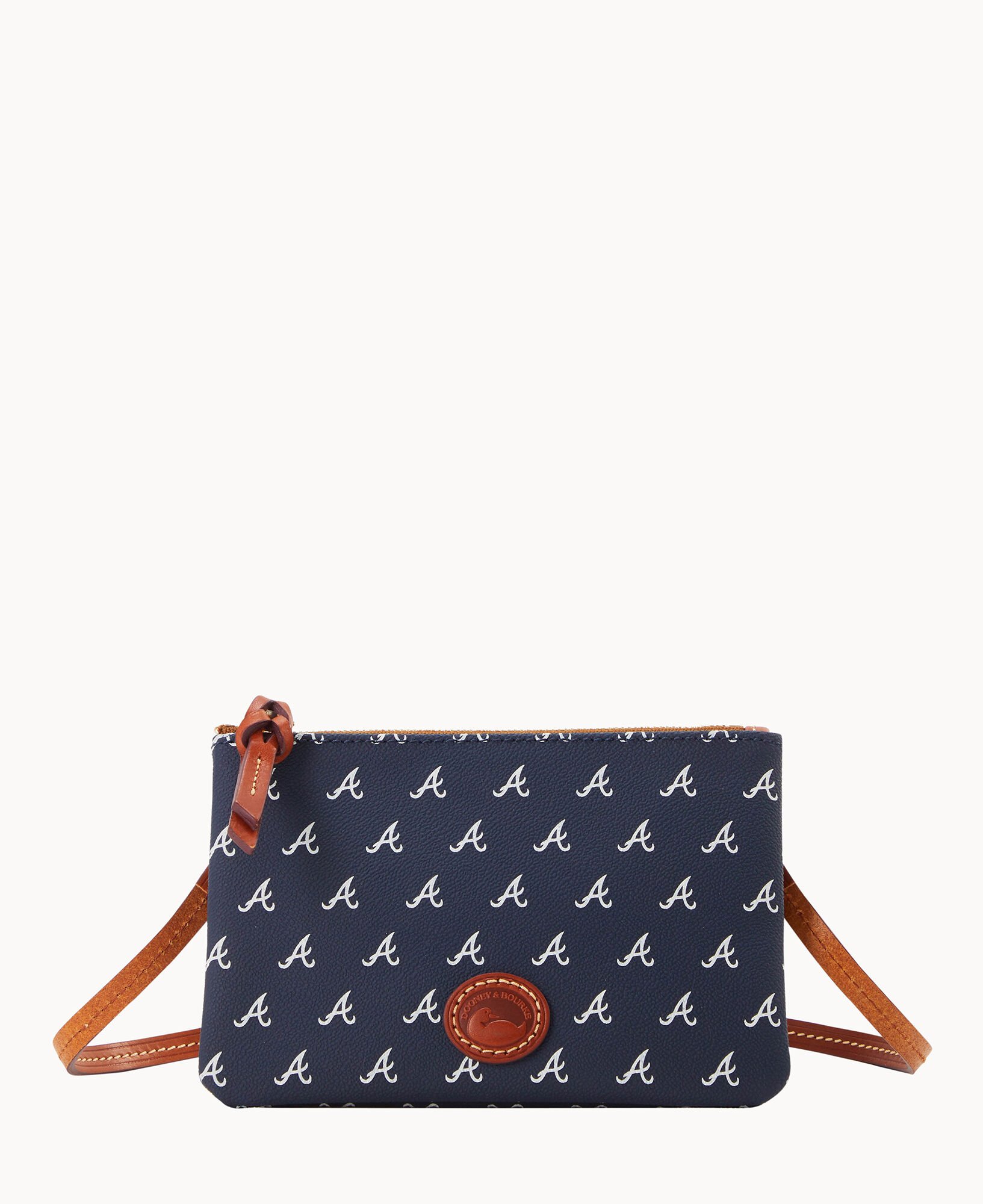 Dooney & Bourke MLB Braves Top Zip Crossbody