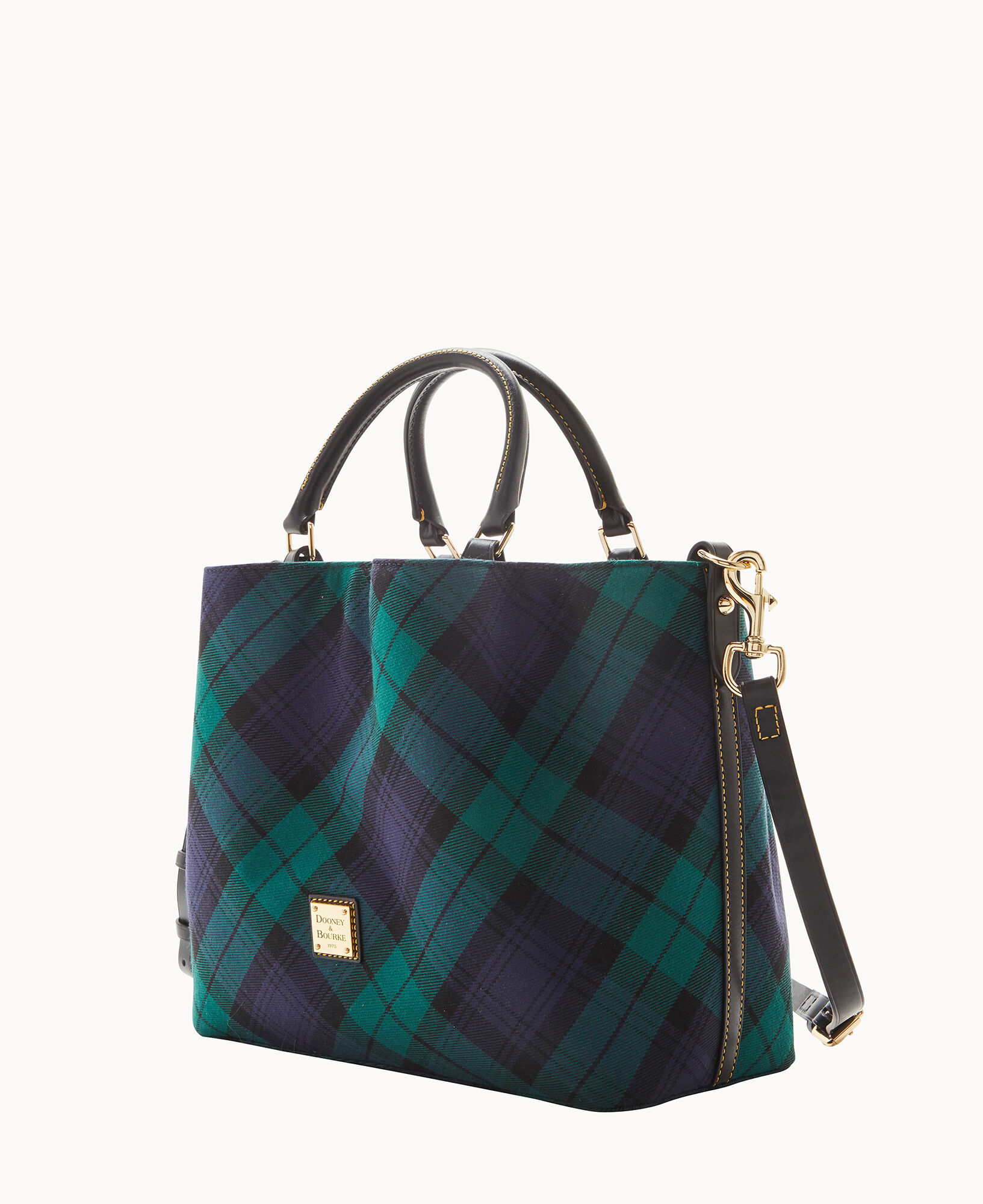 Dooney Bourke Tartan Large Barlow Bag