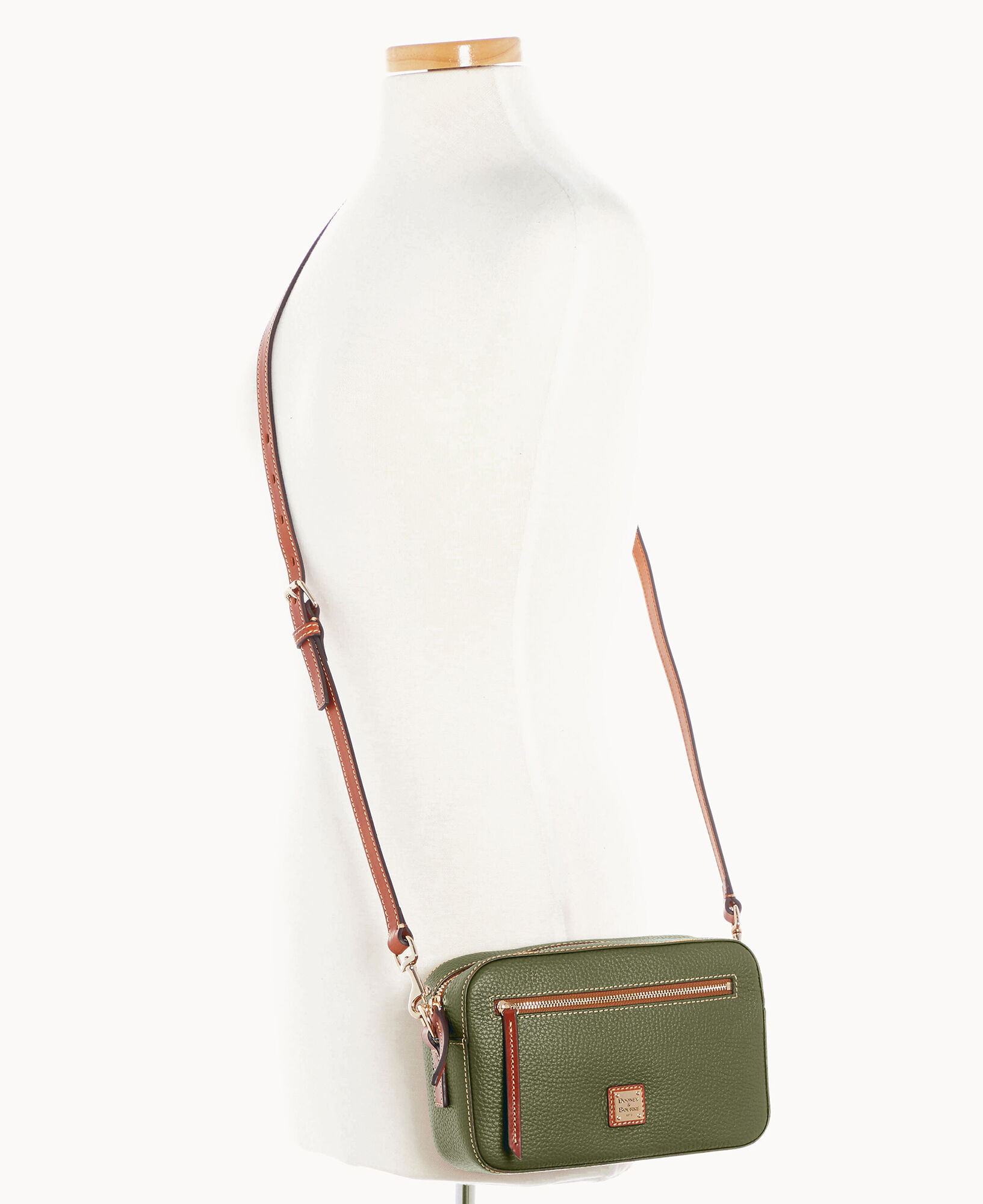 Bag Review: DOONEY CAMERA ZIP CROSSBODY BAG in Olive Green