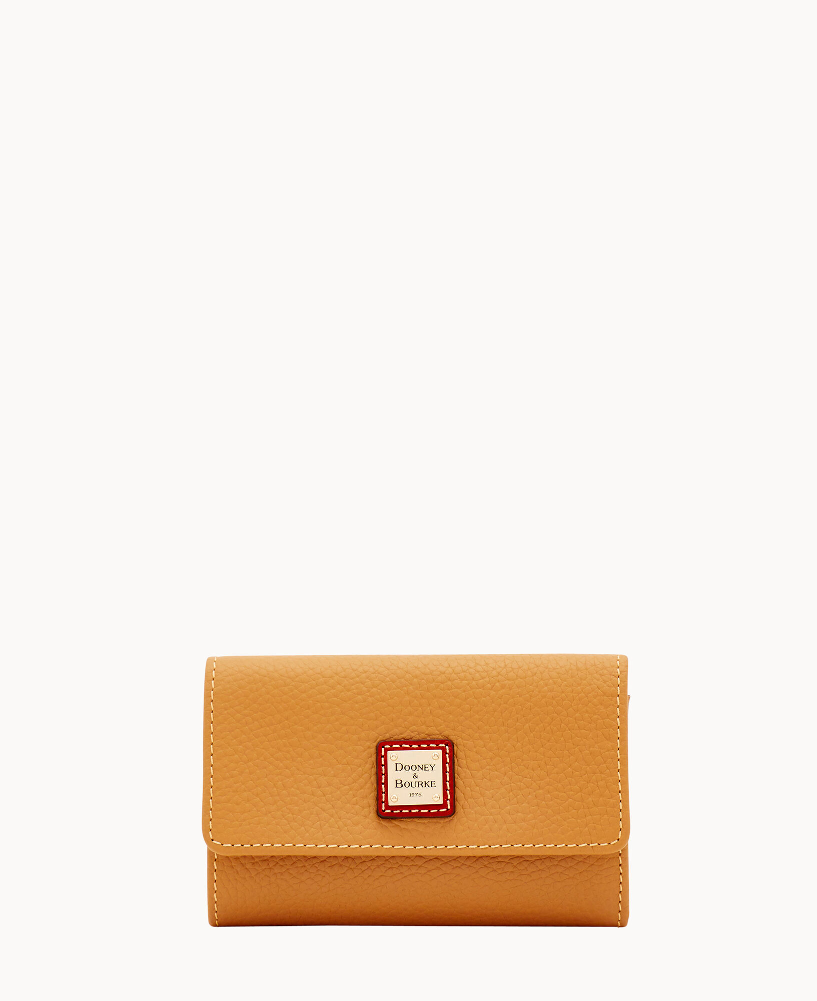 Dooney Bourke Pebble Grain Flap Wallet