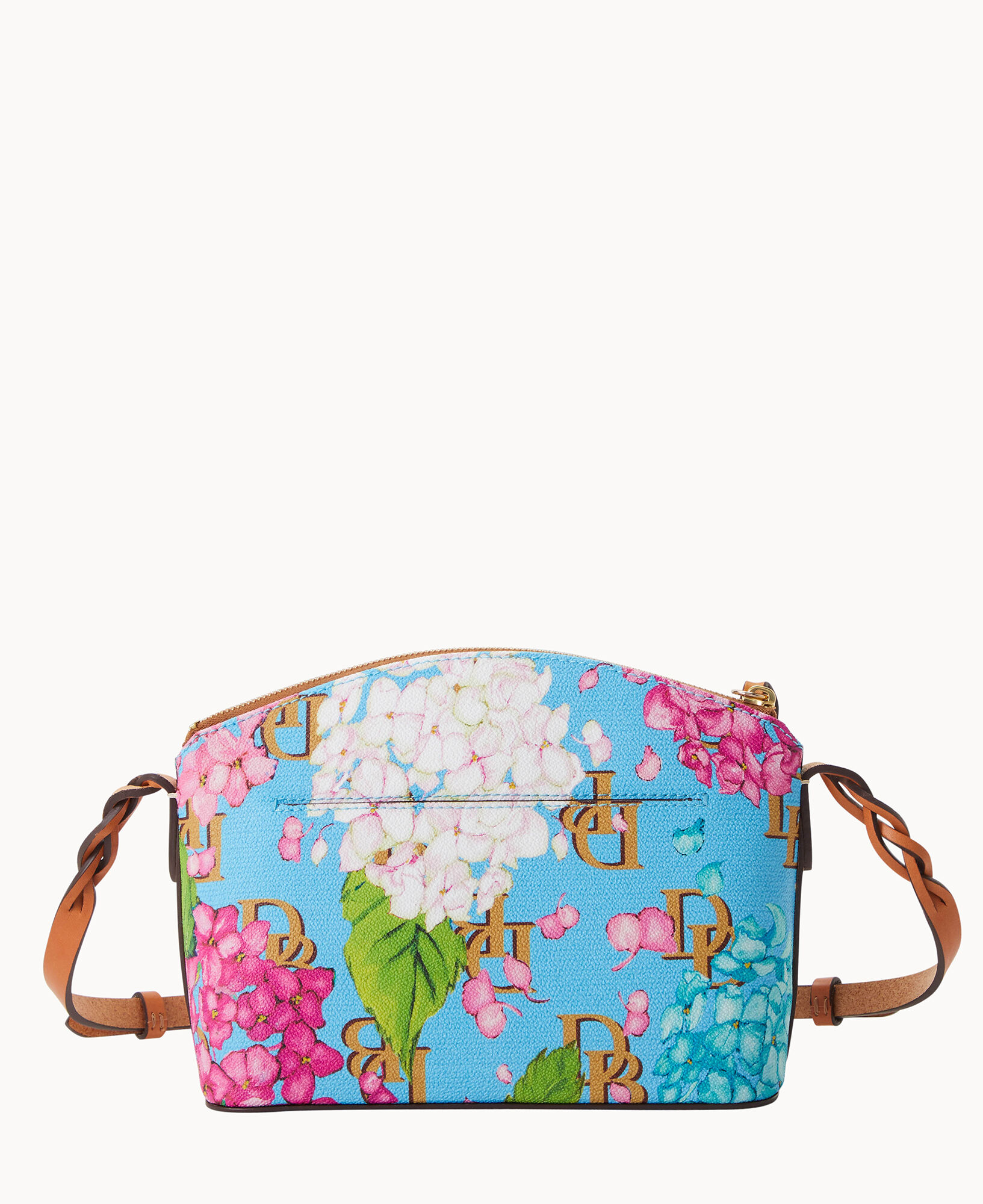 Dooney & Bourke Hydrangea Monogram Penny Crossbody