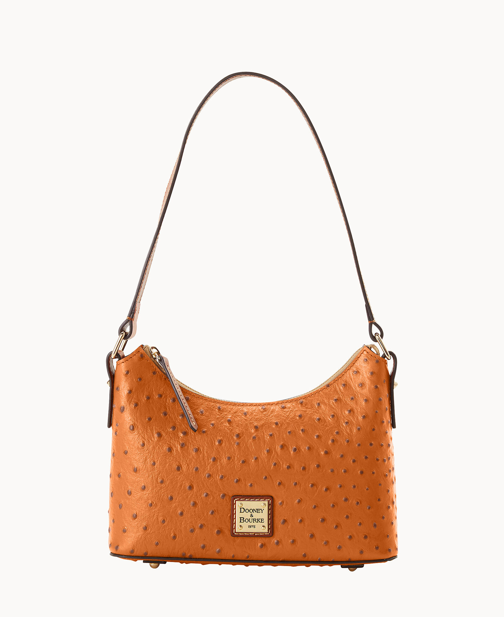 ❤️Dooney & Bourke Hobo fashion Bag Tan Ostrich