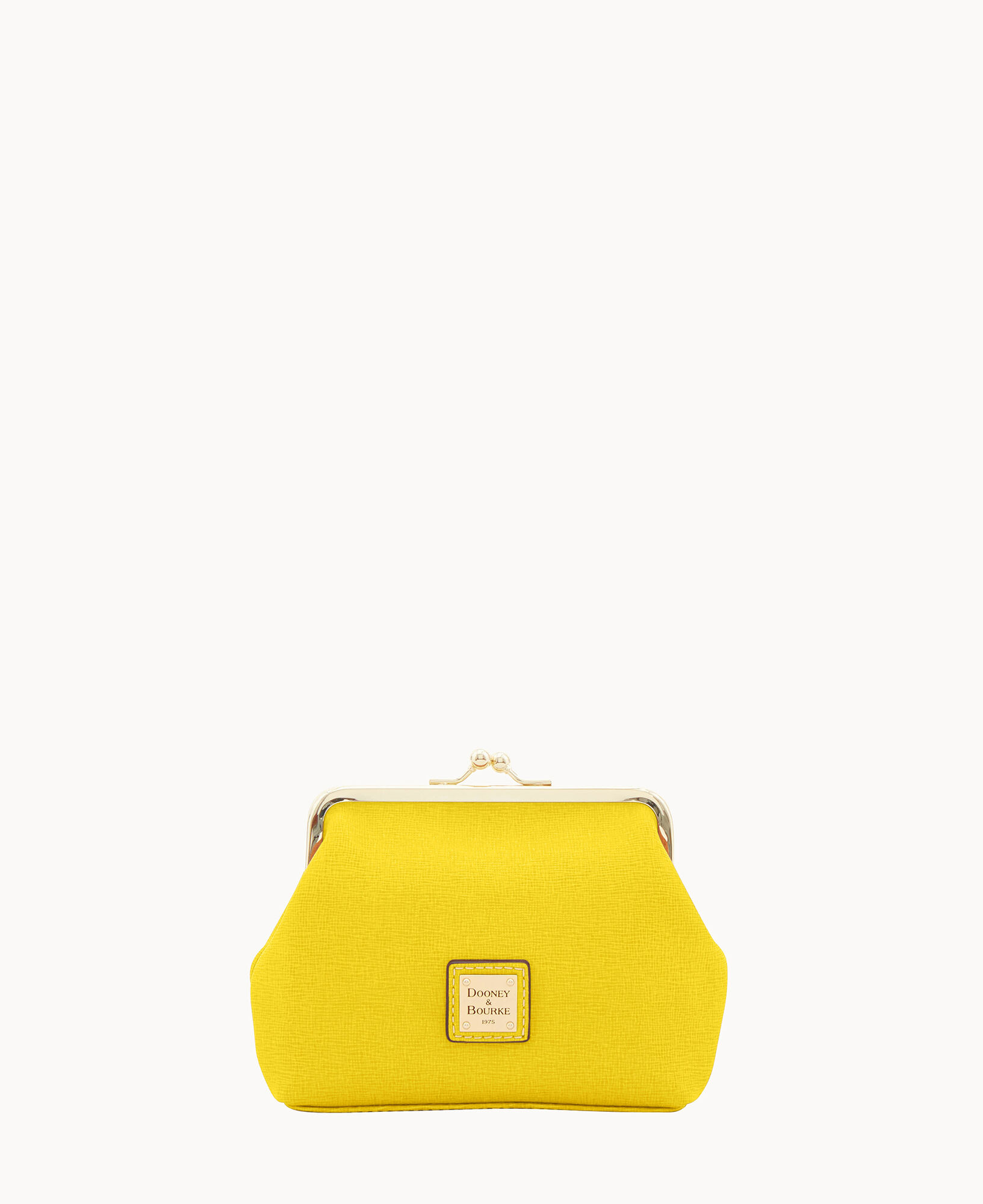 Dooney & Bourke Purse Maddie Yellow Shoulder Bag Saffiano 
