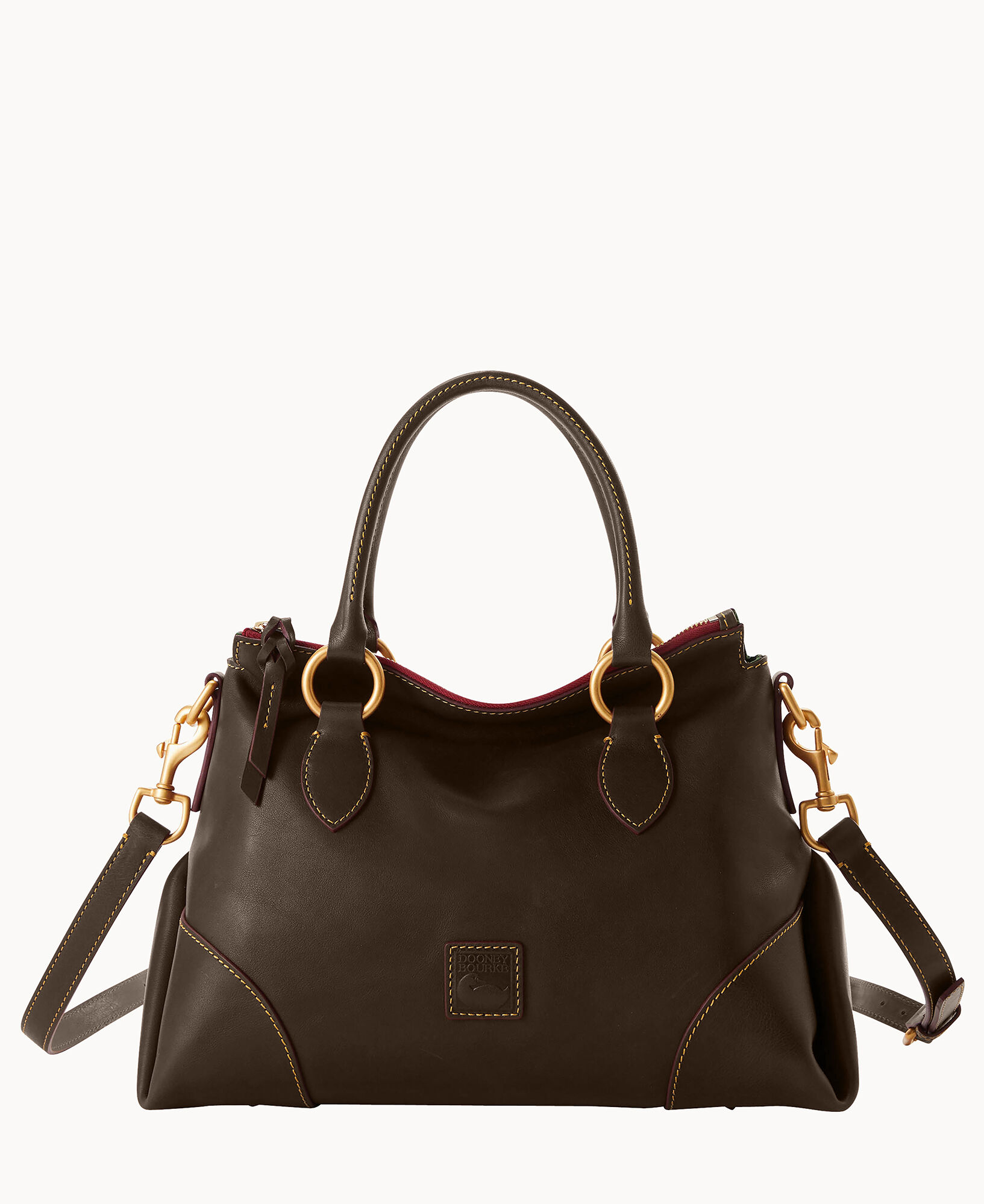 Dooney fashion & Bourke Florentine Leather Satchel