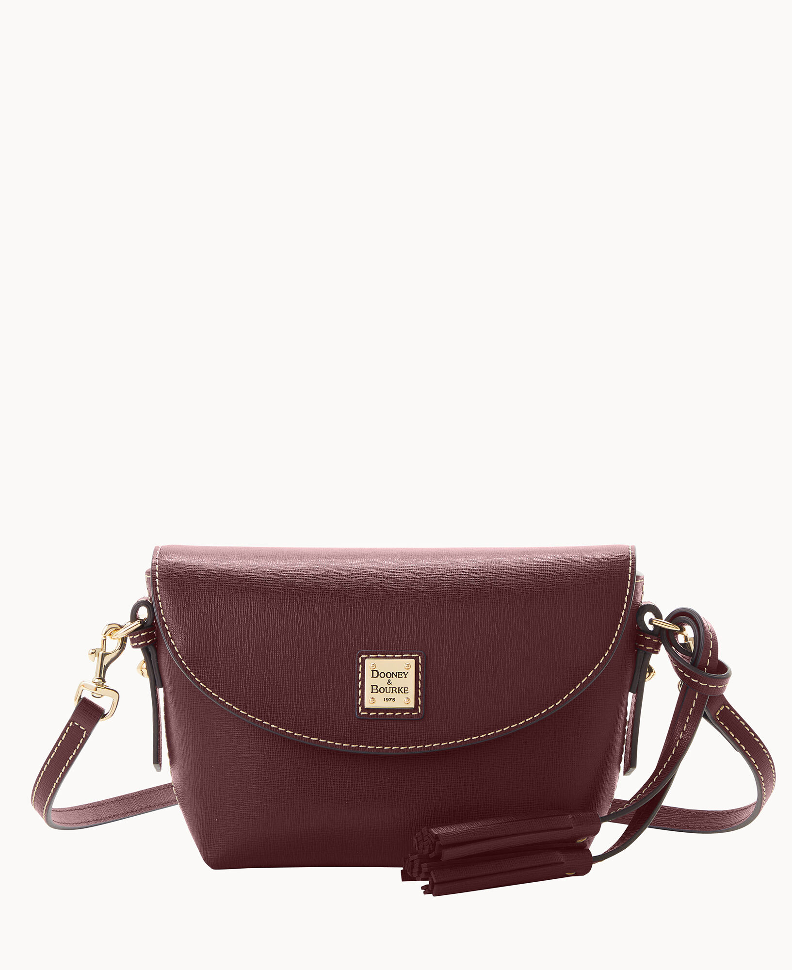 Dooney & Bourke Patent Crossbody Saddle Bag