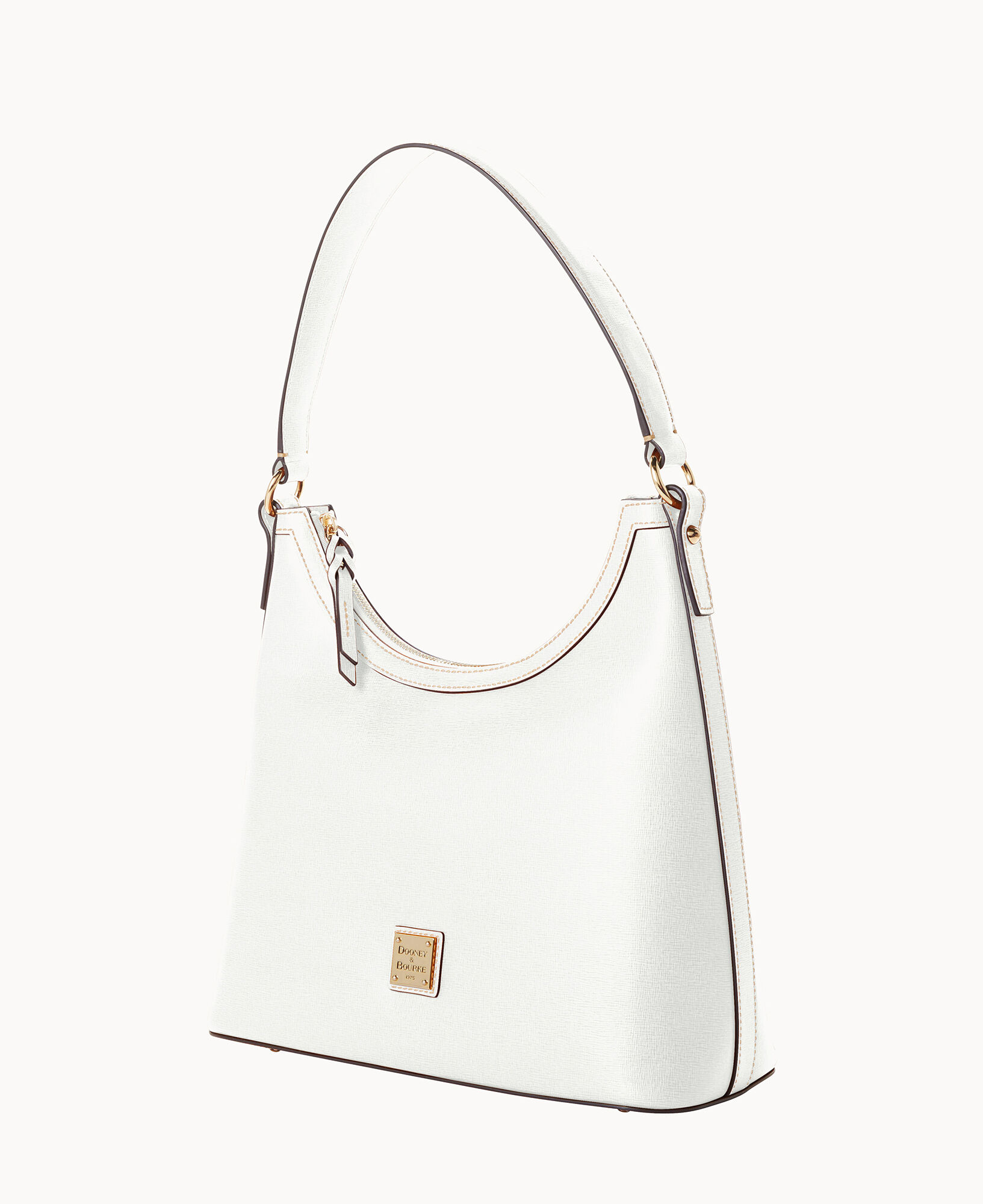 Dooney & bourke saffiano leather hobo hot sale