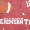 Collegiate University of Alabama Top Zip Crossbody