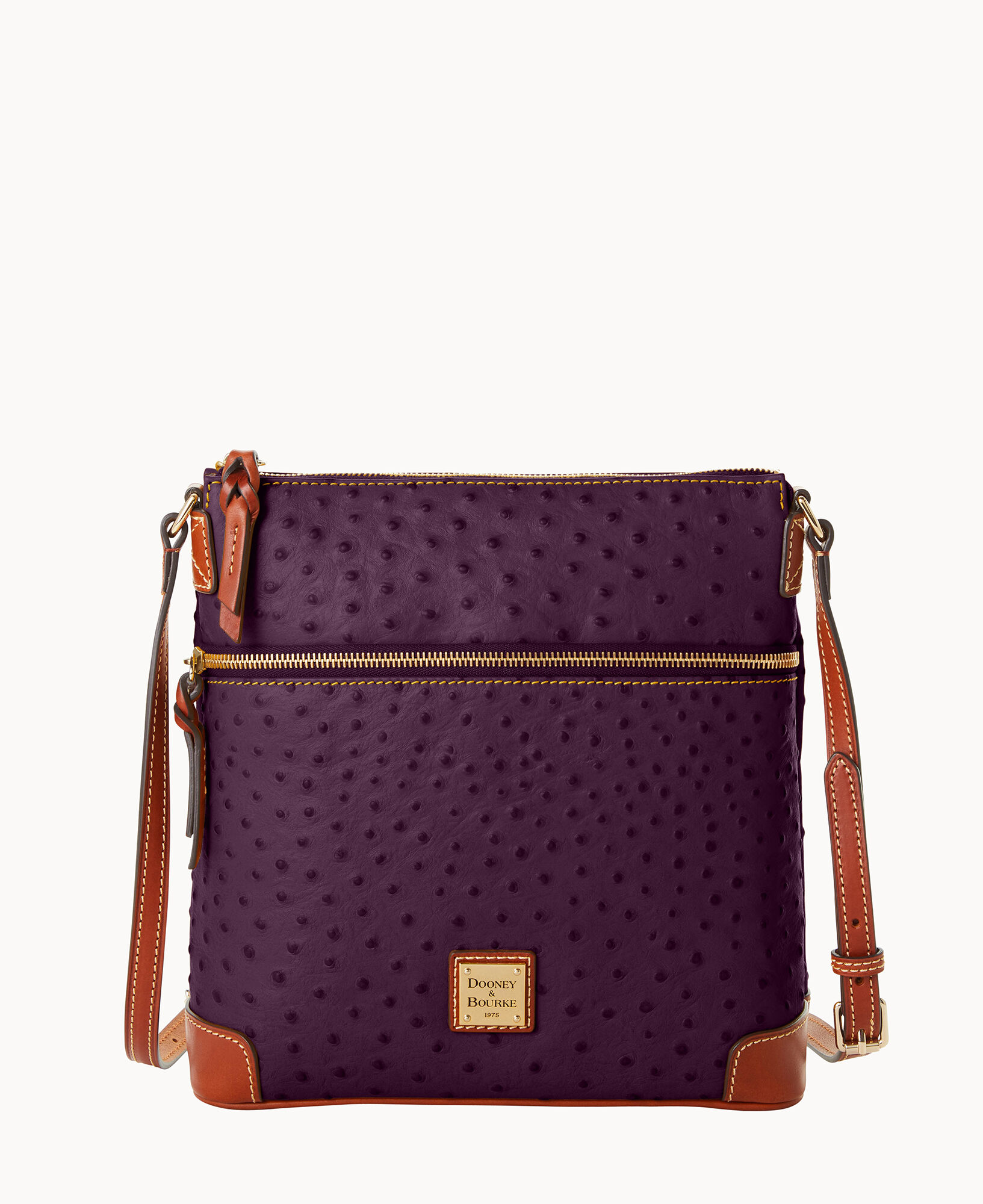 Dooney store ostrich crossbody