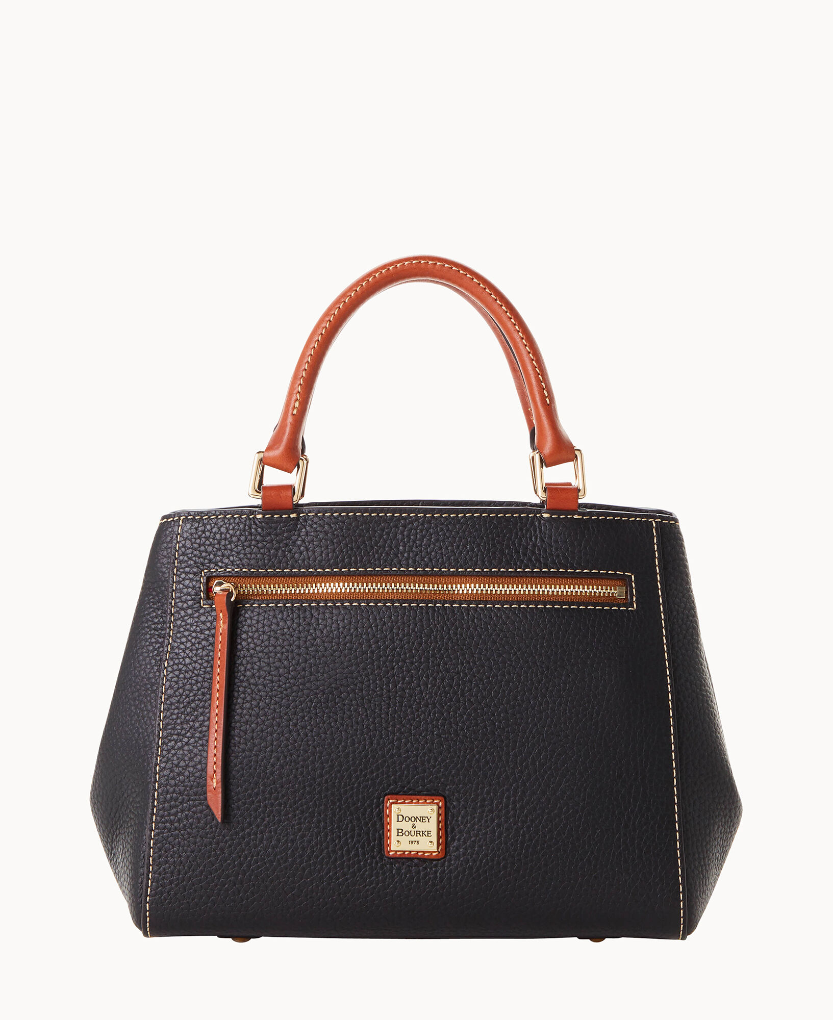 Dooney & Bourke Pebble Grain Small Zip Satchel